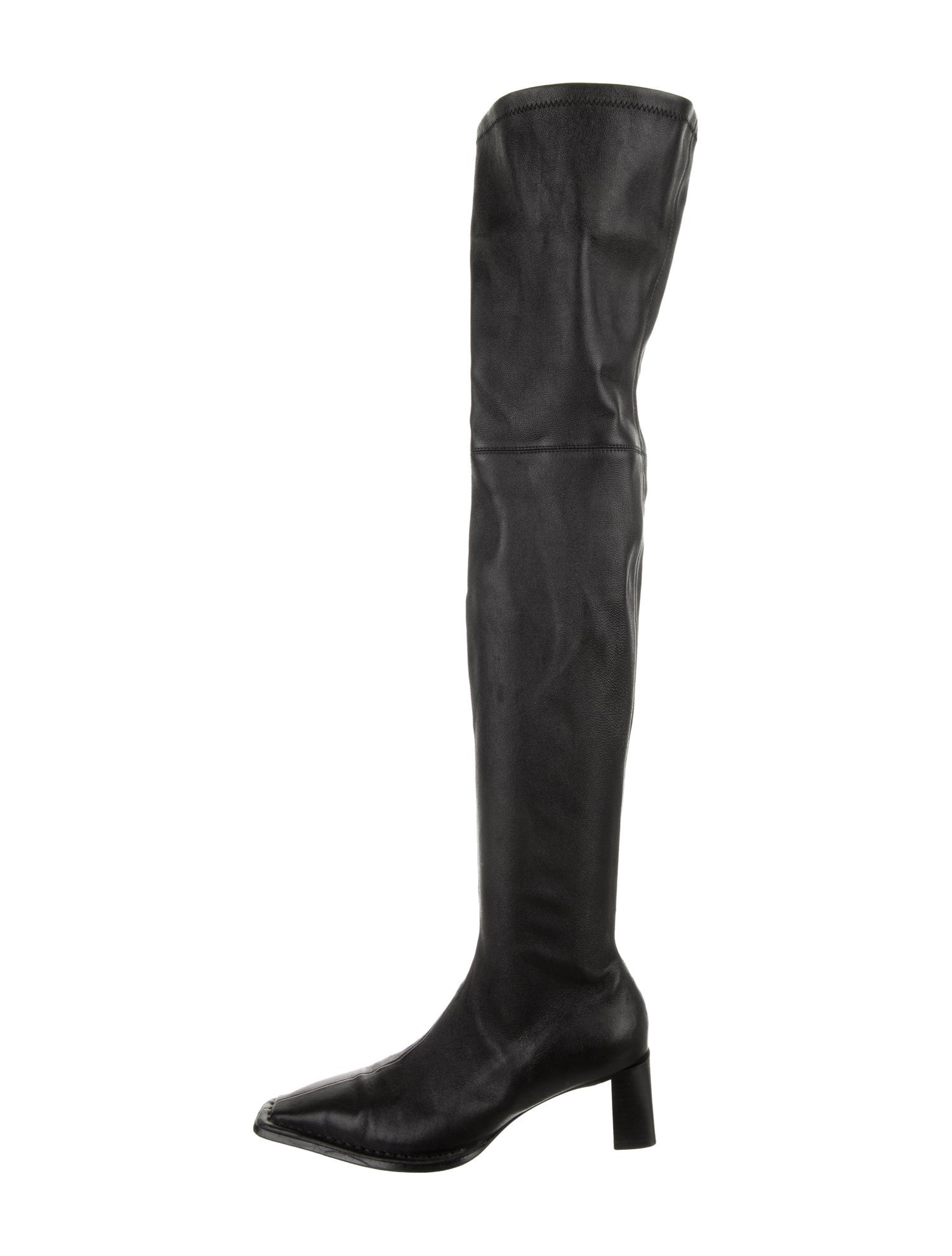 Alexander Wang Leather Sock Boots