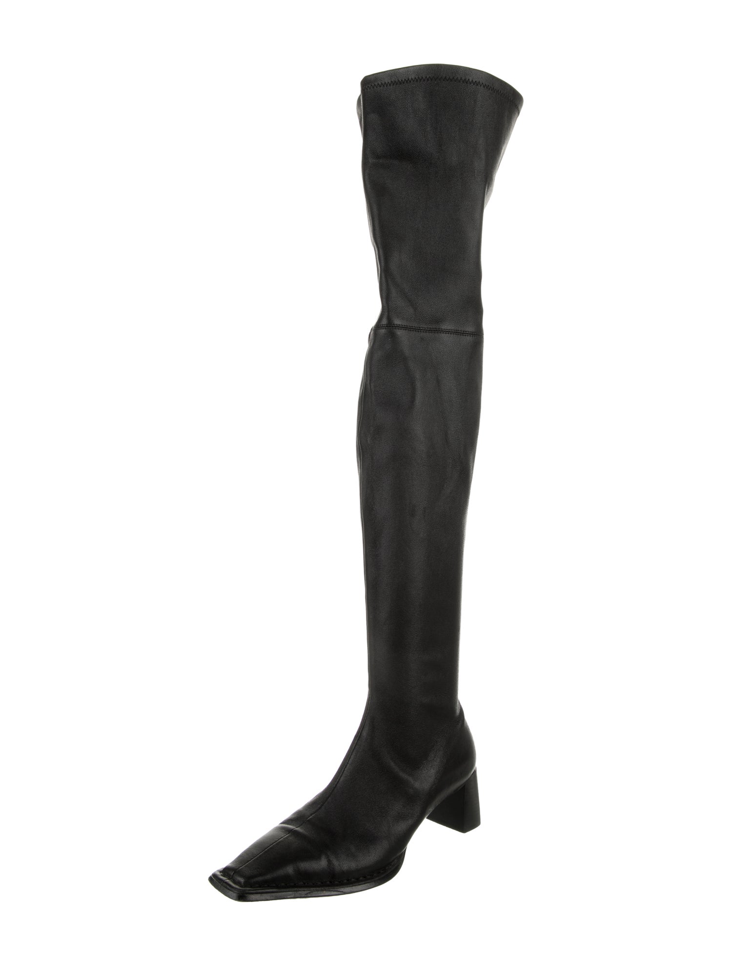 Alexander Wang Leather Sock Boots