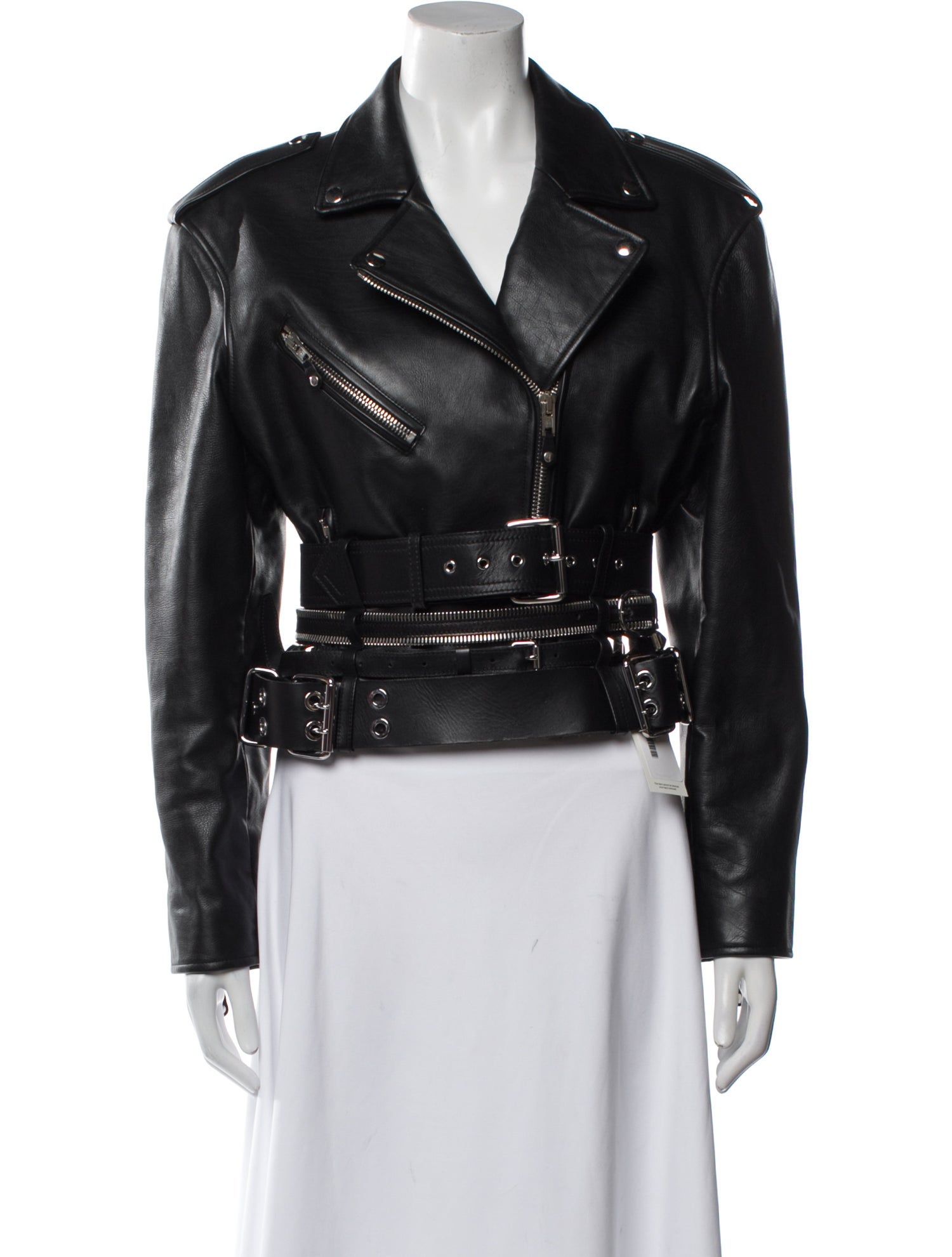Alexander Wang Leather Biker Jacket