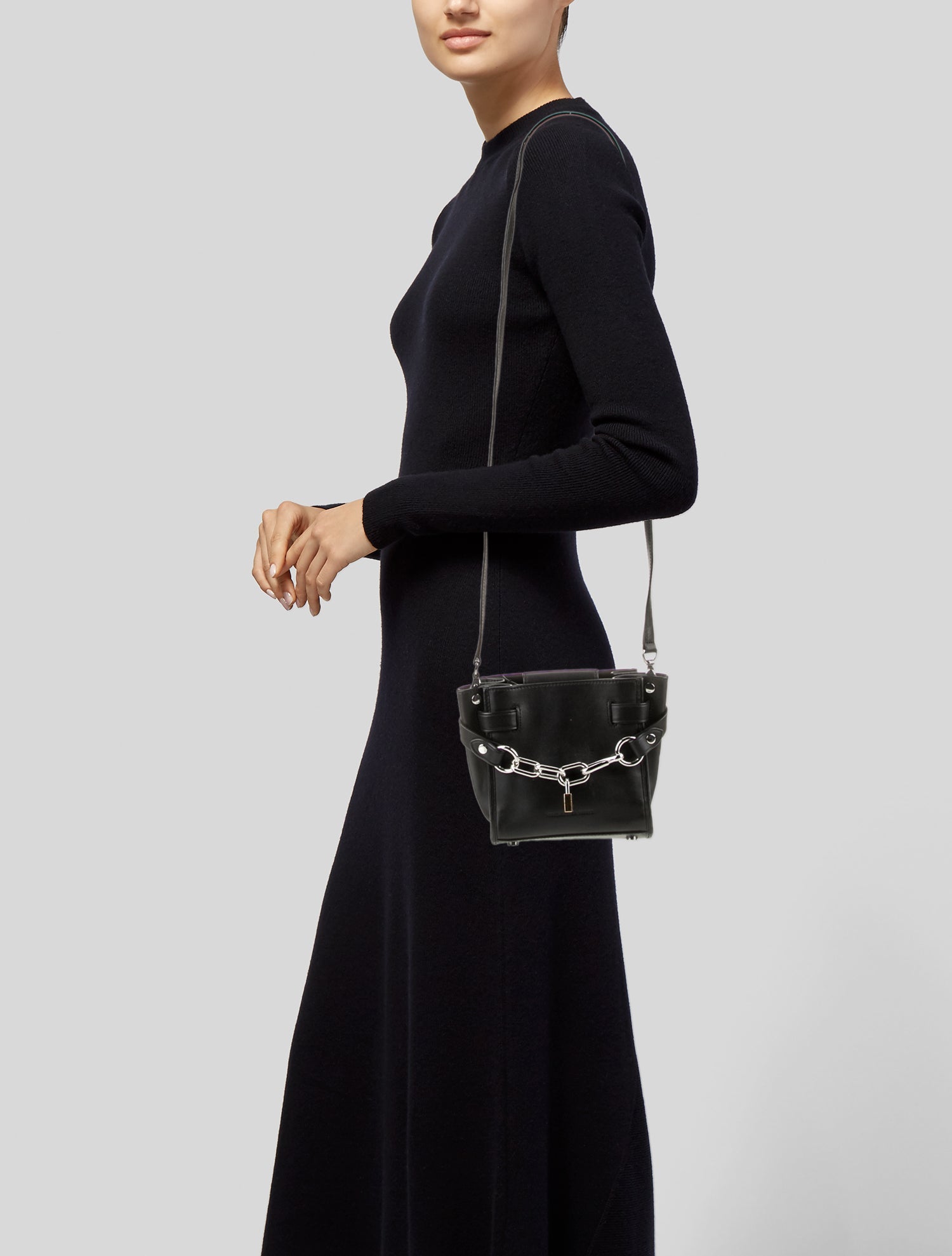 Alexander Wang Leather Messenger Bag