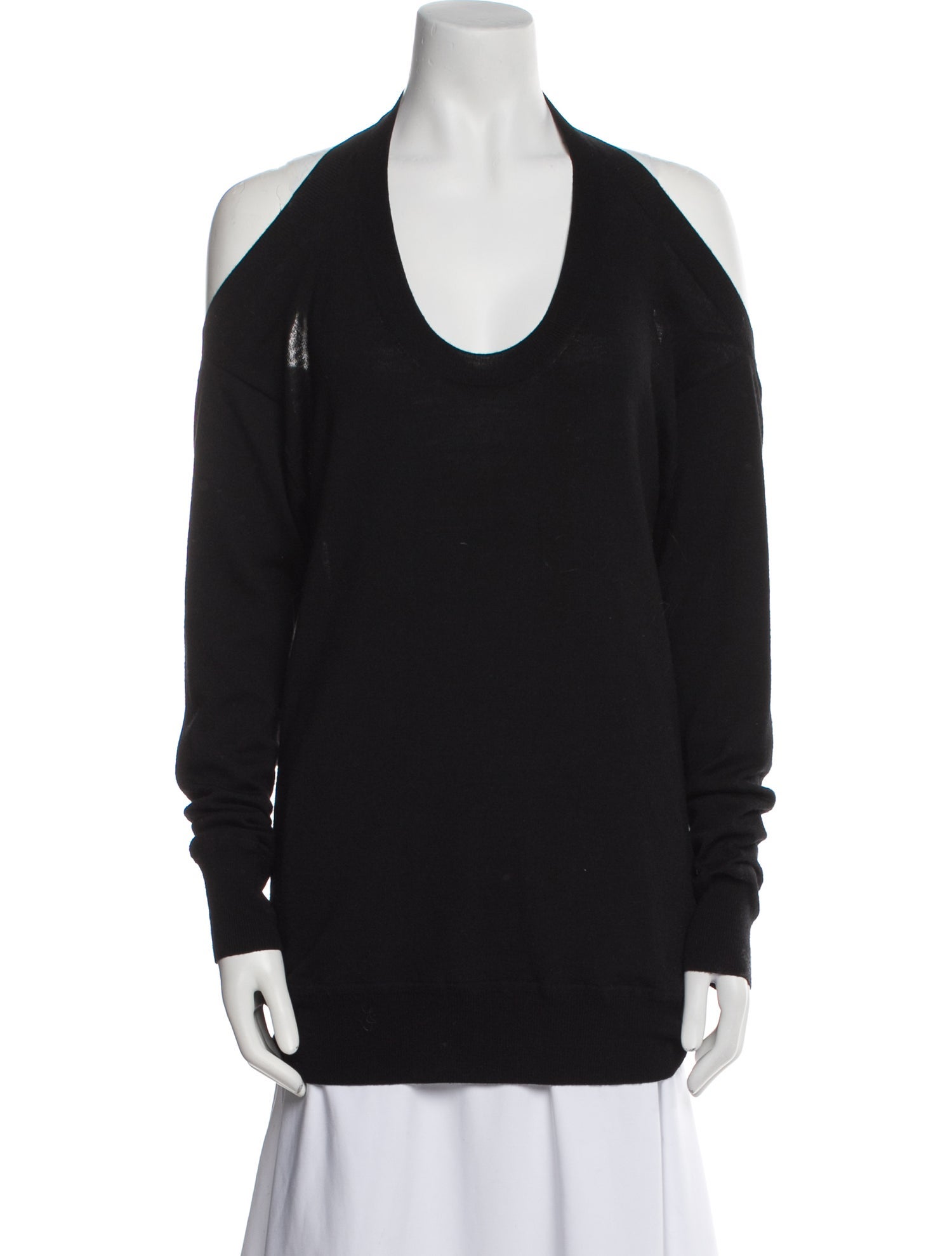 Alexander Wang Wool Scoop Neck Top
