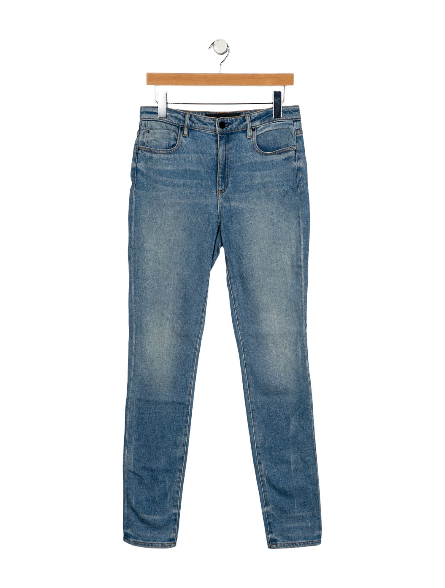 Alexander Wang Mid-Rise Skinny Leg Jeans