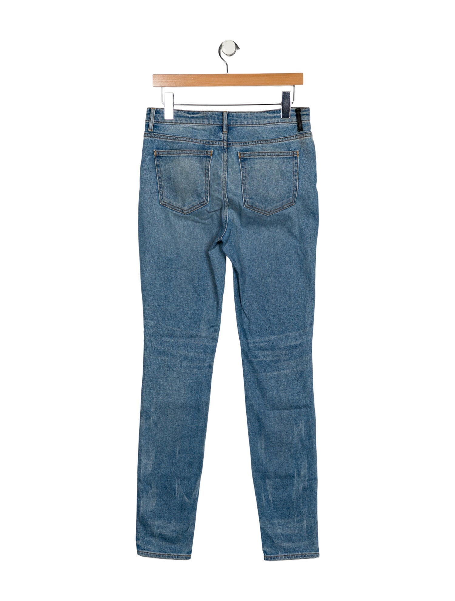 Alexander Wang Mid-Rise Skinny Leg Jeans