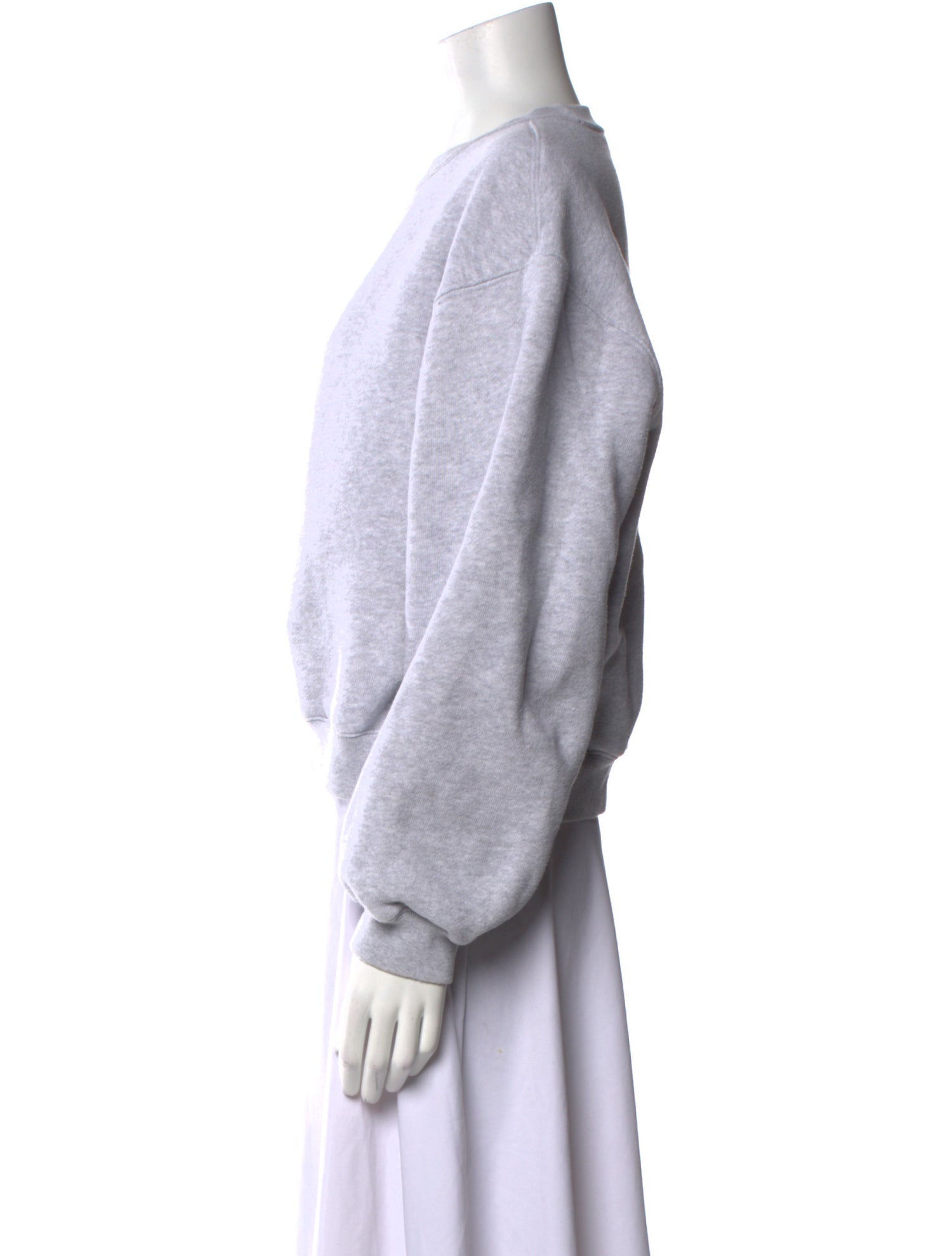 Alexander Wang Crew Neck Long Sleeve Sweatshirt