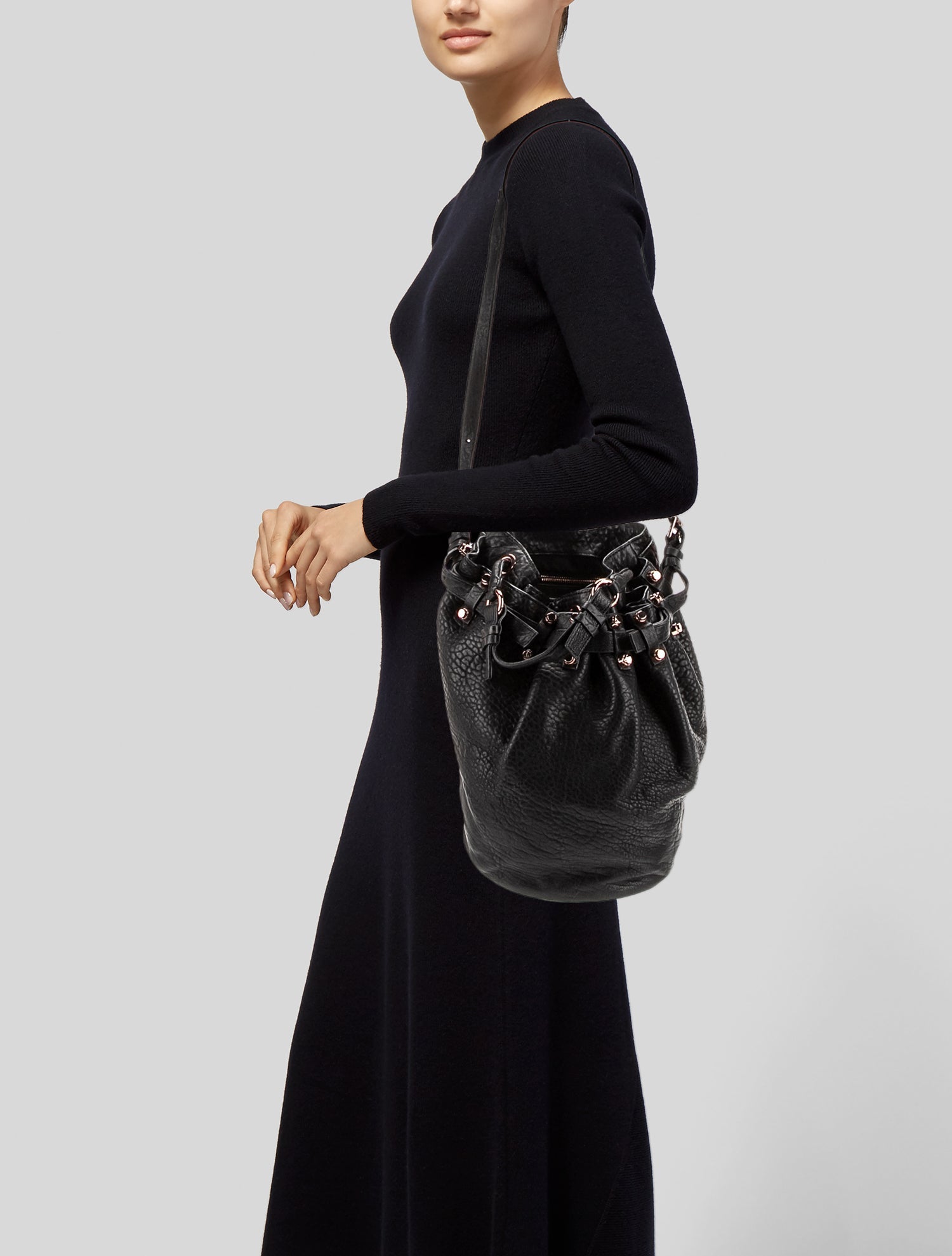 Alexander Wang Leather Bucket Bag