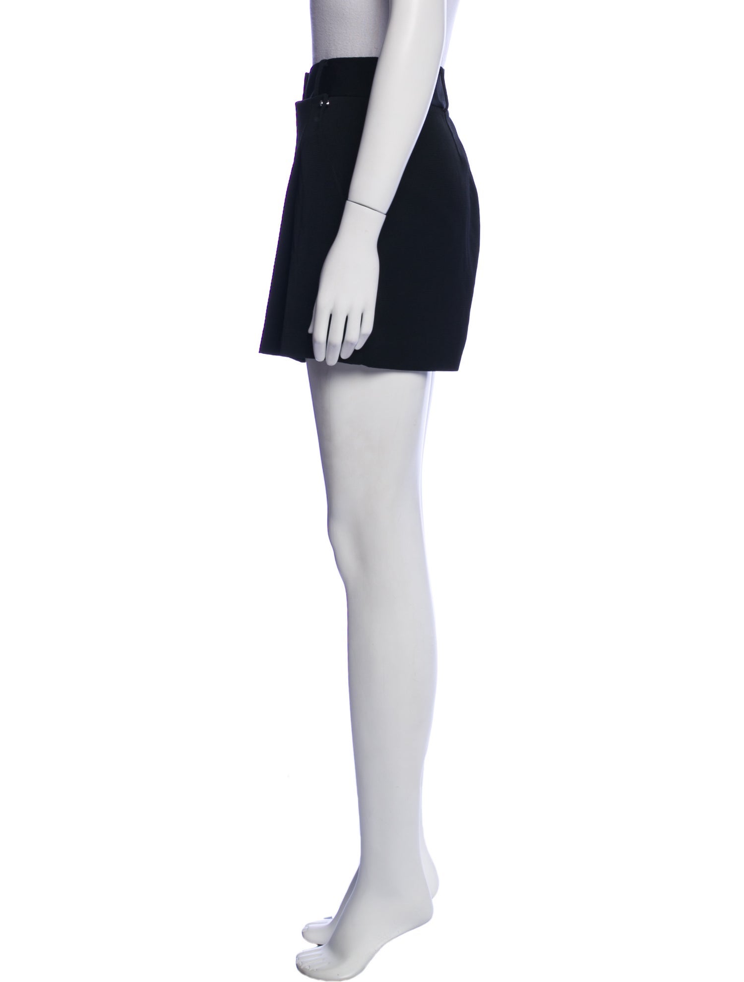 Alexander Wang Pleated Accents Mini Skirt