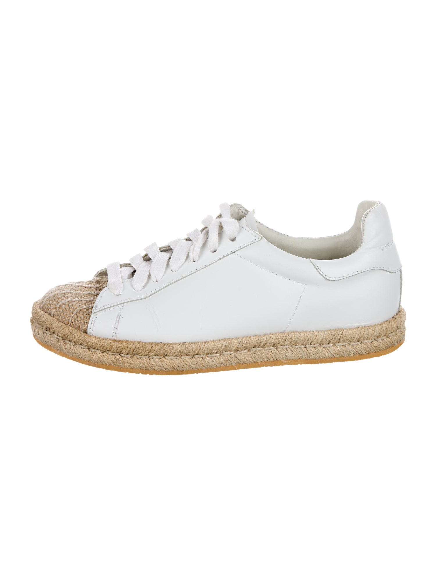 Alexander Wang Leather Espadrille Sneakers