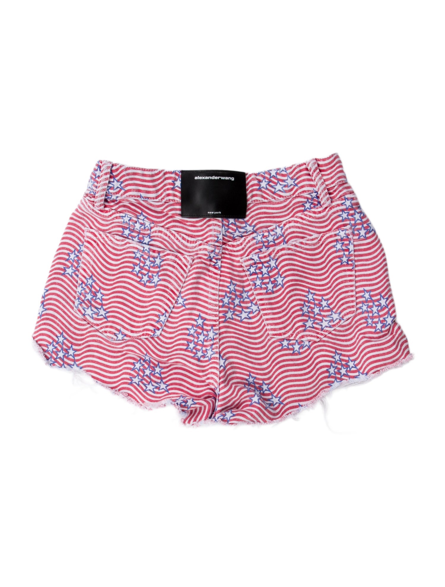 Alexander Wang Printed Mini Shorts