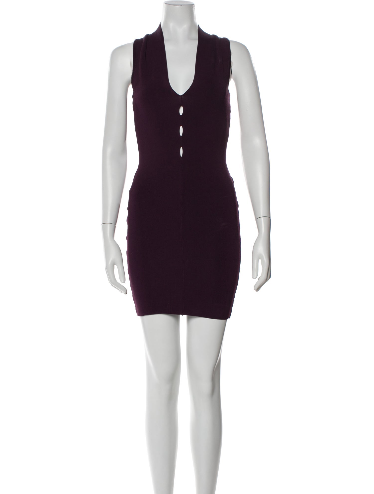 Alexander Wang V-Neck Mini Dress