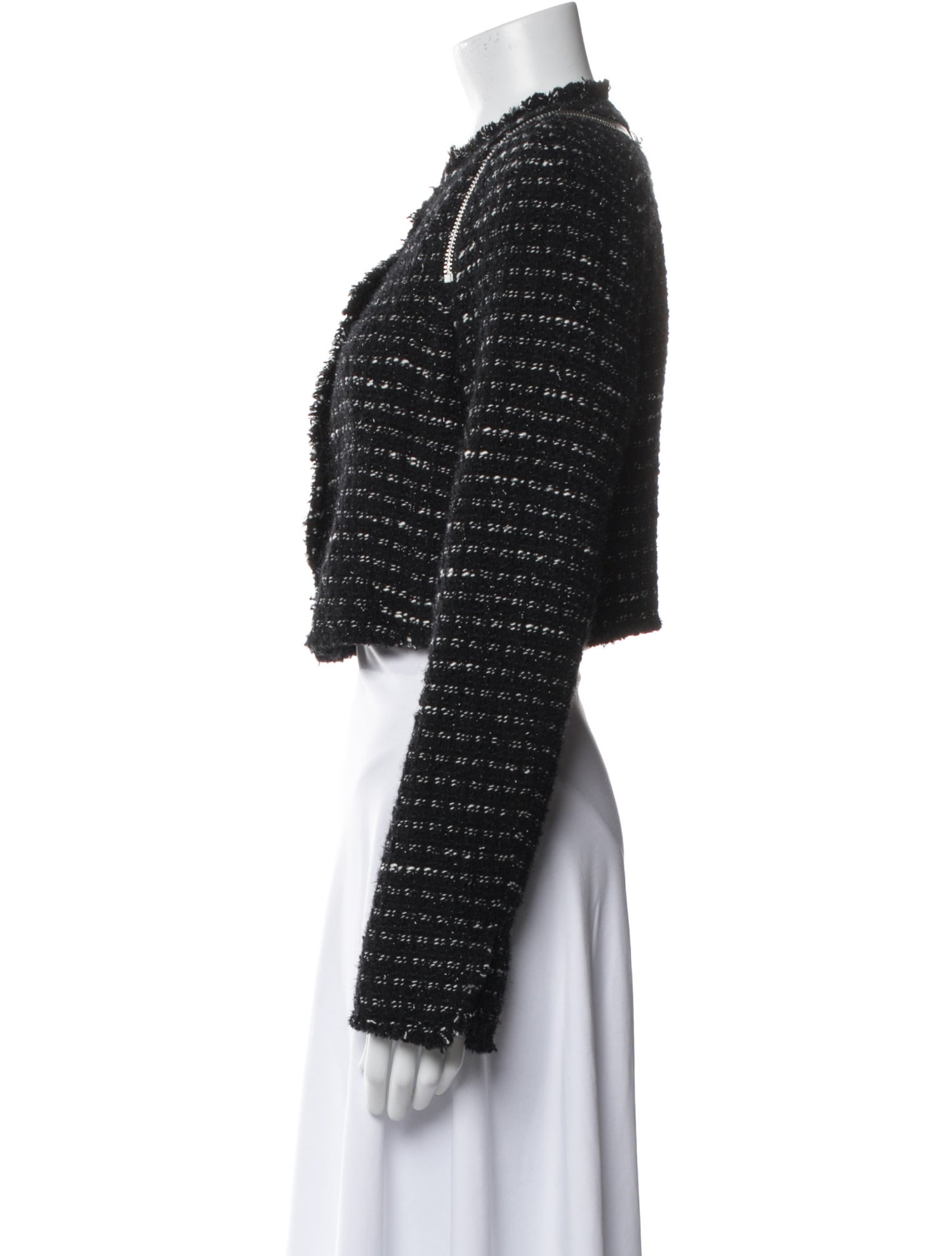 Alexander Wang Wool Polka Dot Print Evening Jacket