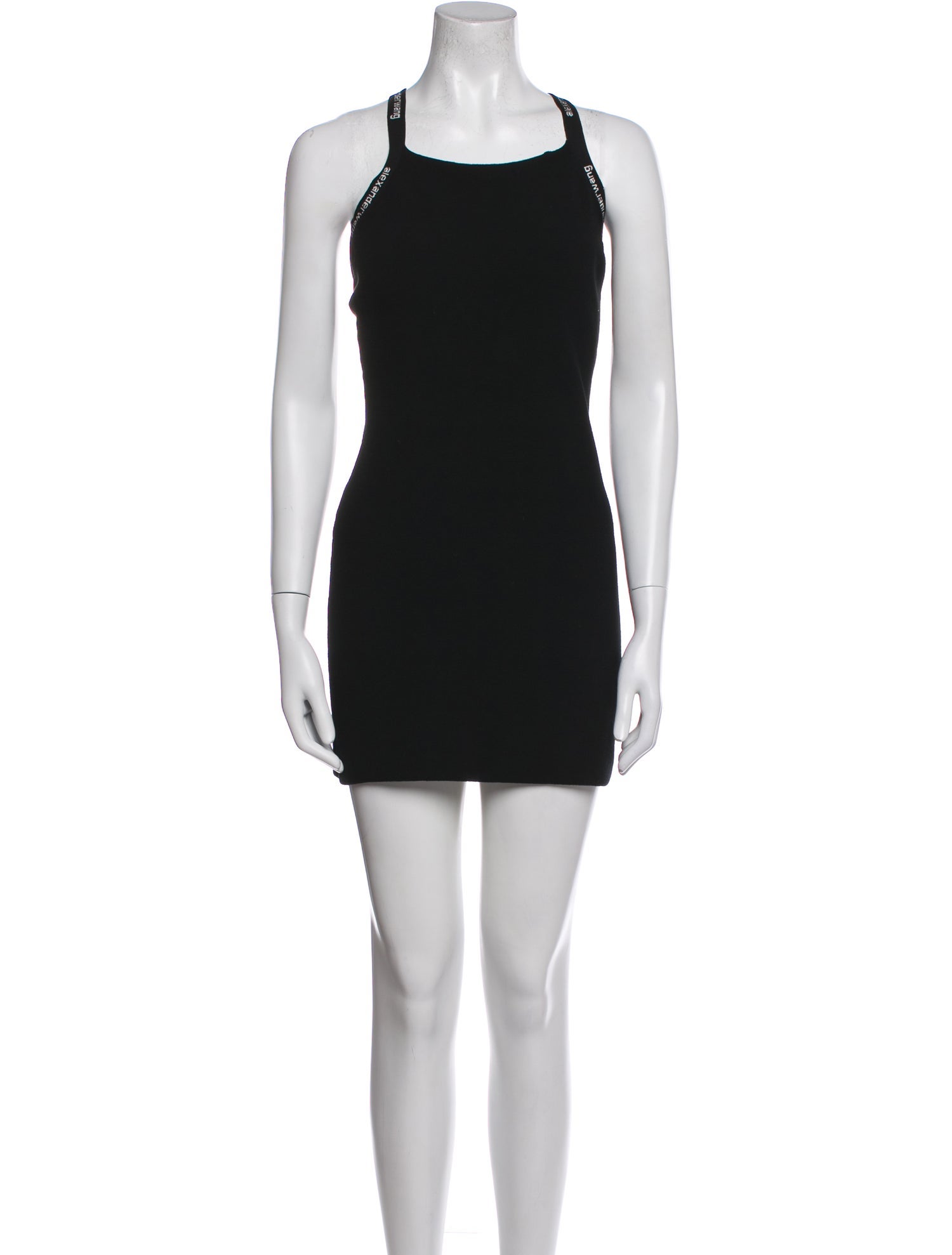 Alexander Wang Square Neckline Mini Dress
