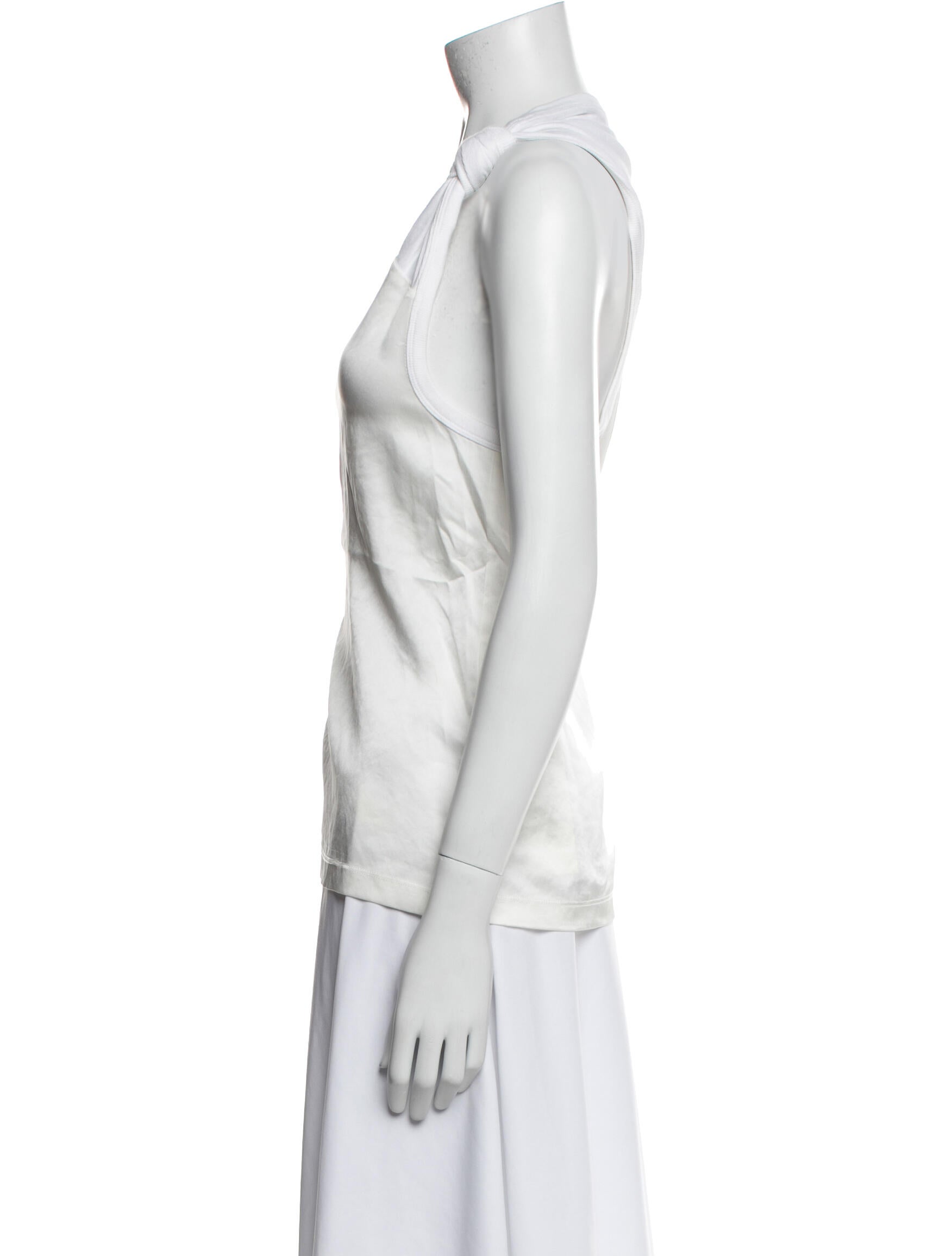 Alexander Wang Scoop Neck Sleeveless Top