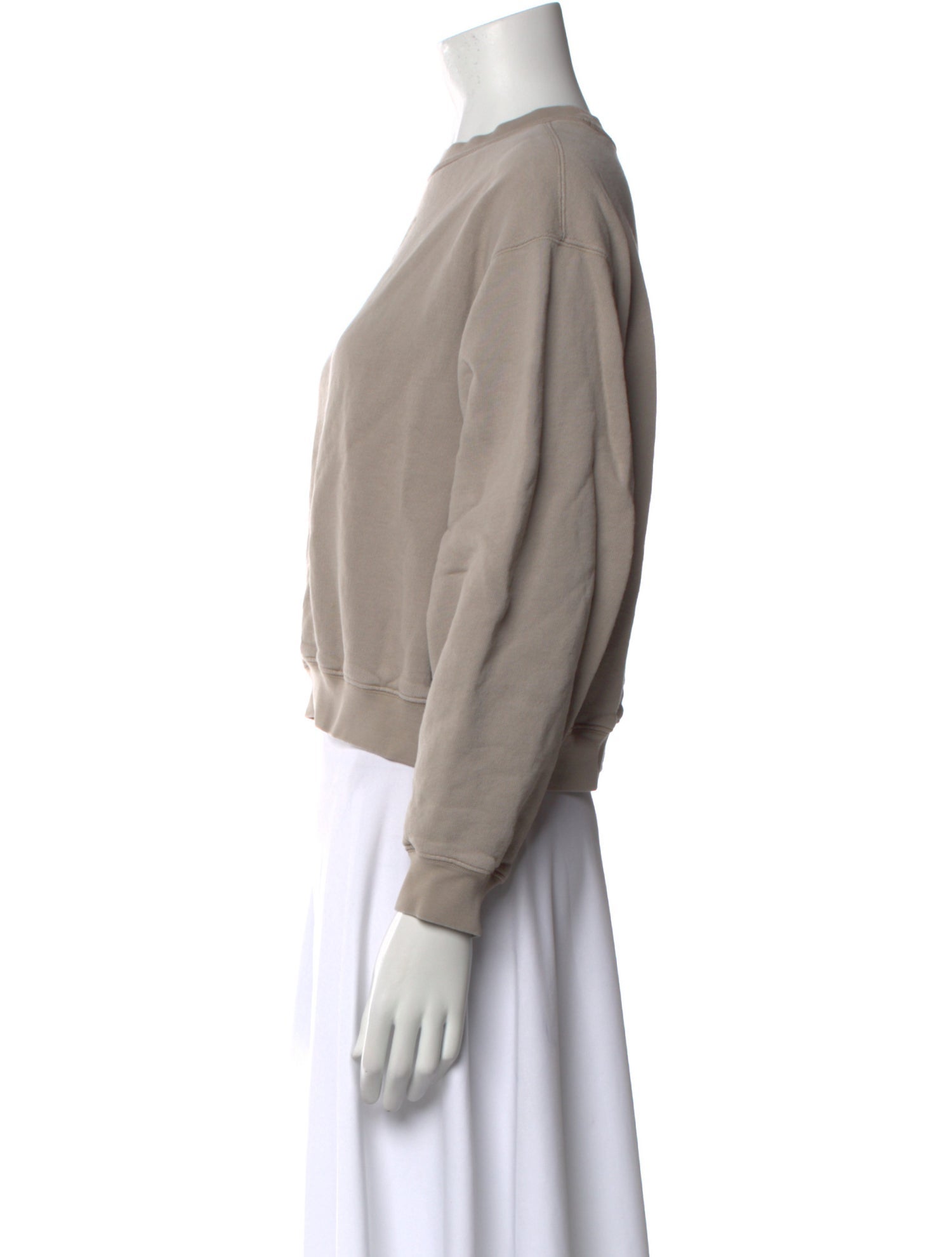 Alexander Wang Crew Neck Long Sleeve Sweatshirt