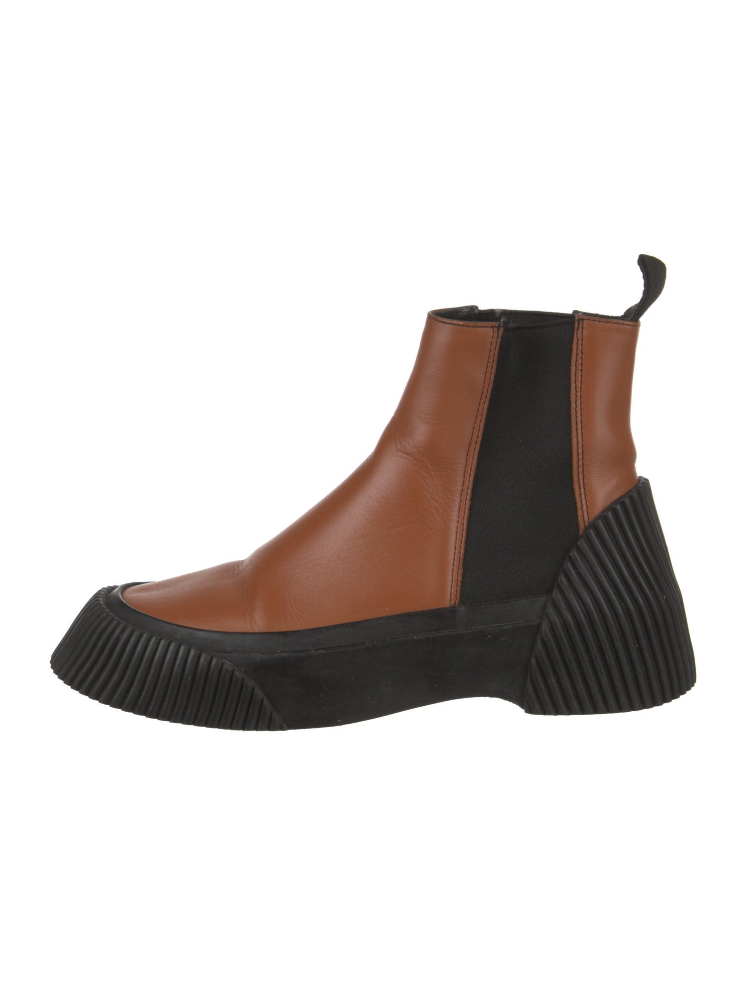 Alexander Wang Leather Printed Chelsea Boots
