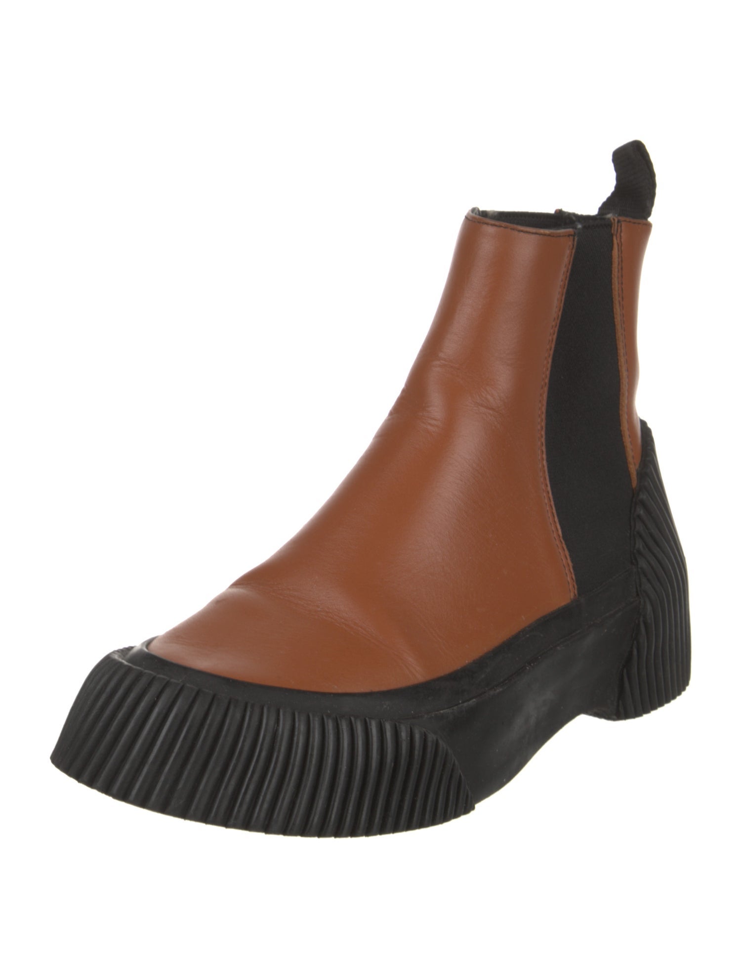 Alexander Wang Leather Printed Chelsea Boots
