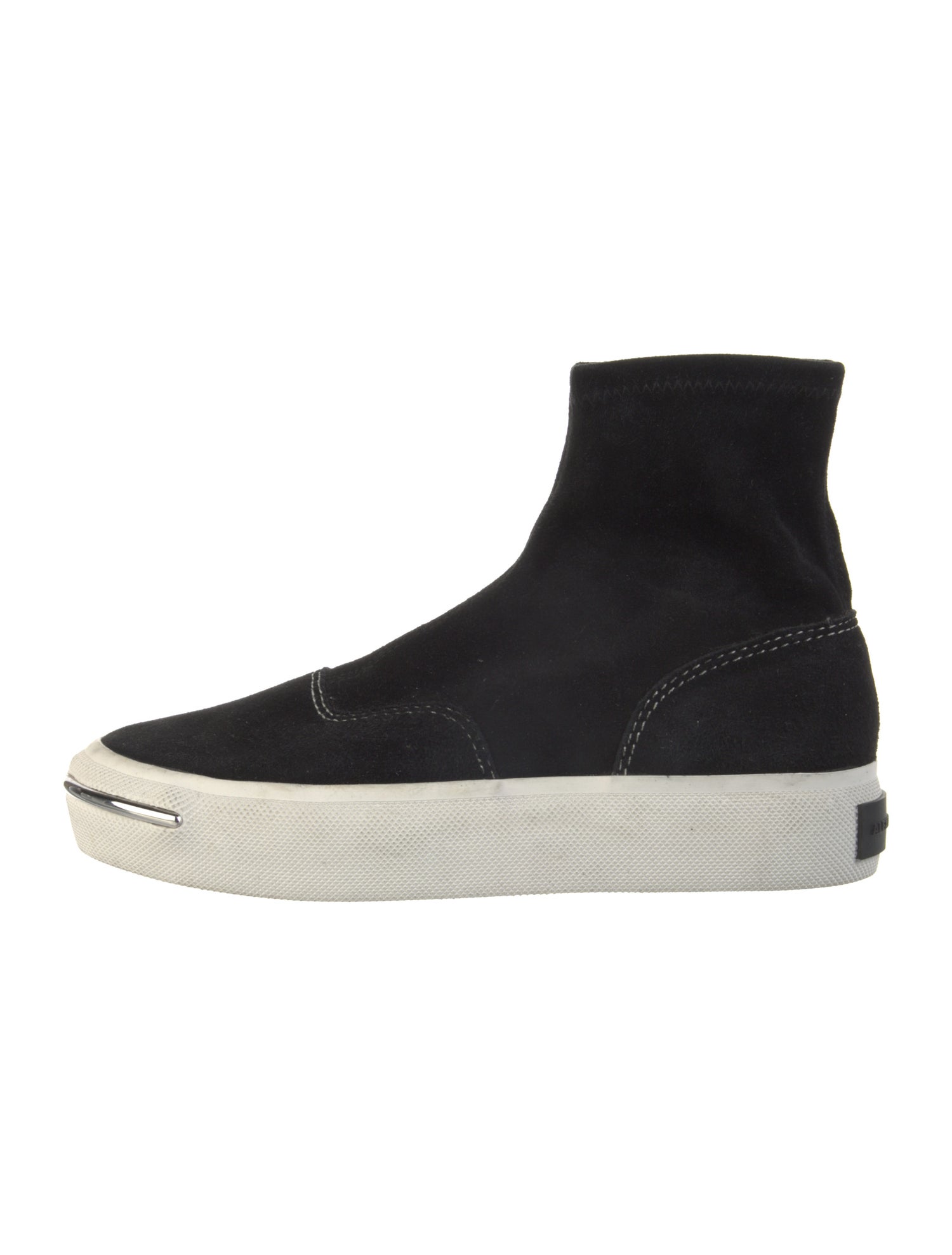 Alexander Wang Suede Sock Sneakers