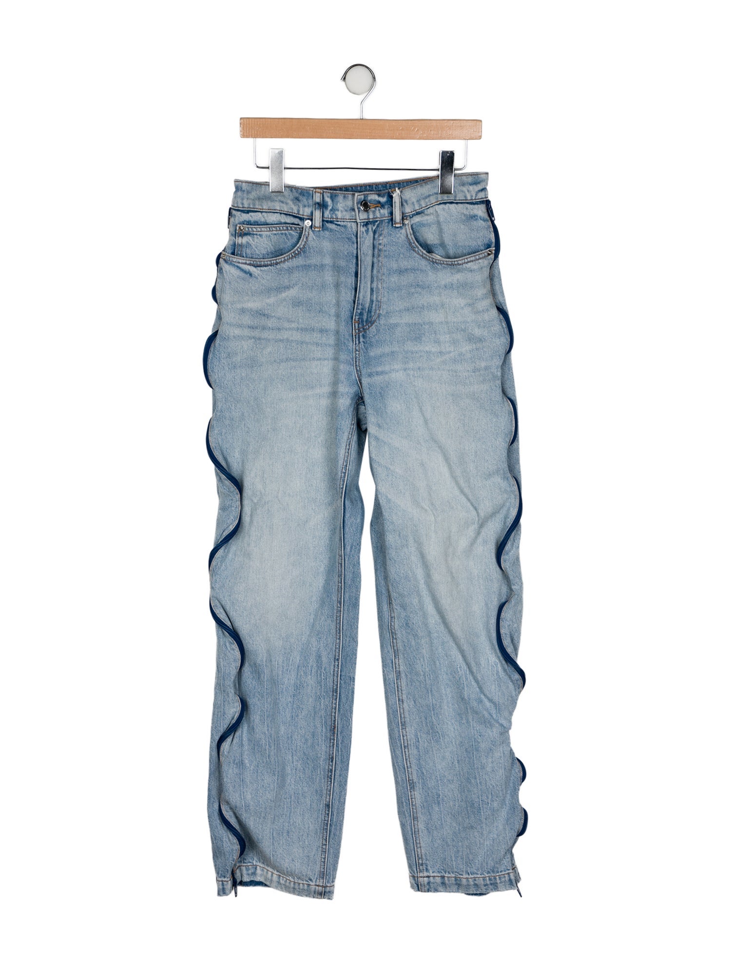 Alexander Wang High-Rise Wide Leg Jeans w/ Tags