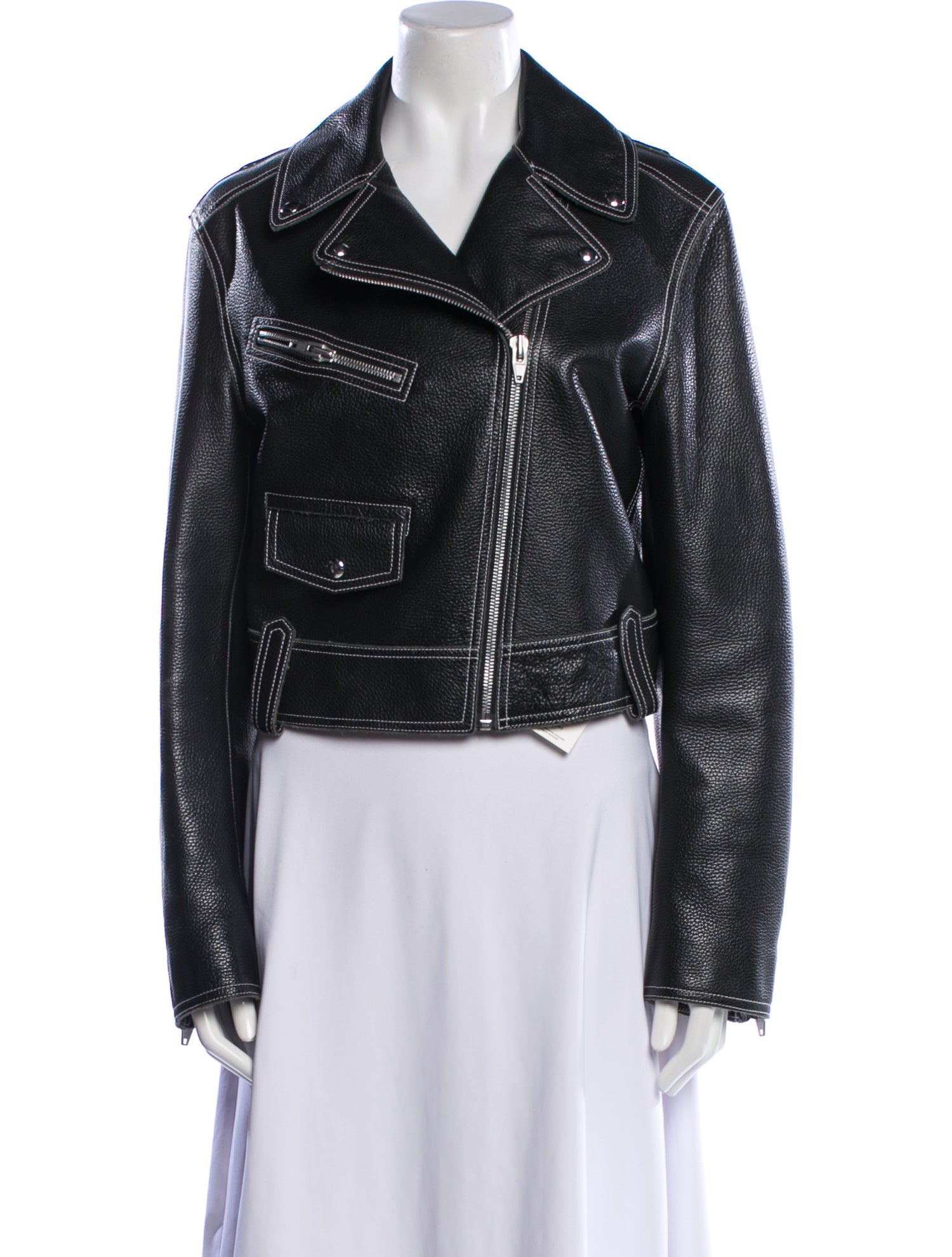 Alexander Wang Leather Biker Jacket