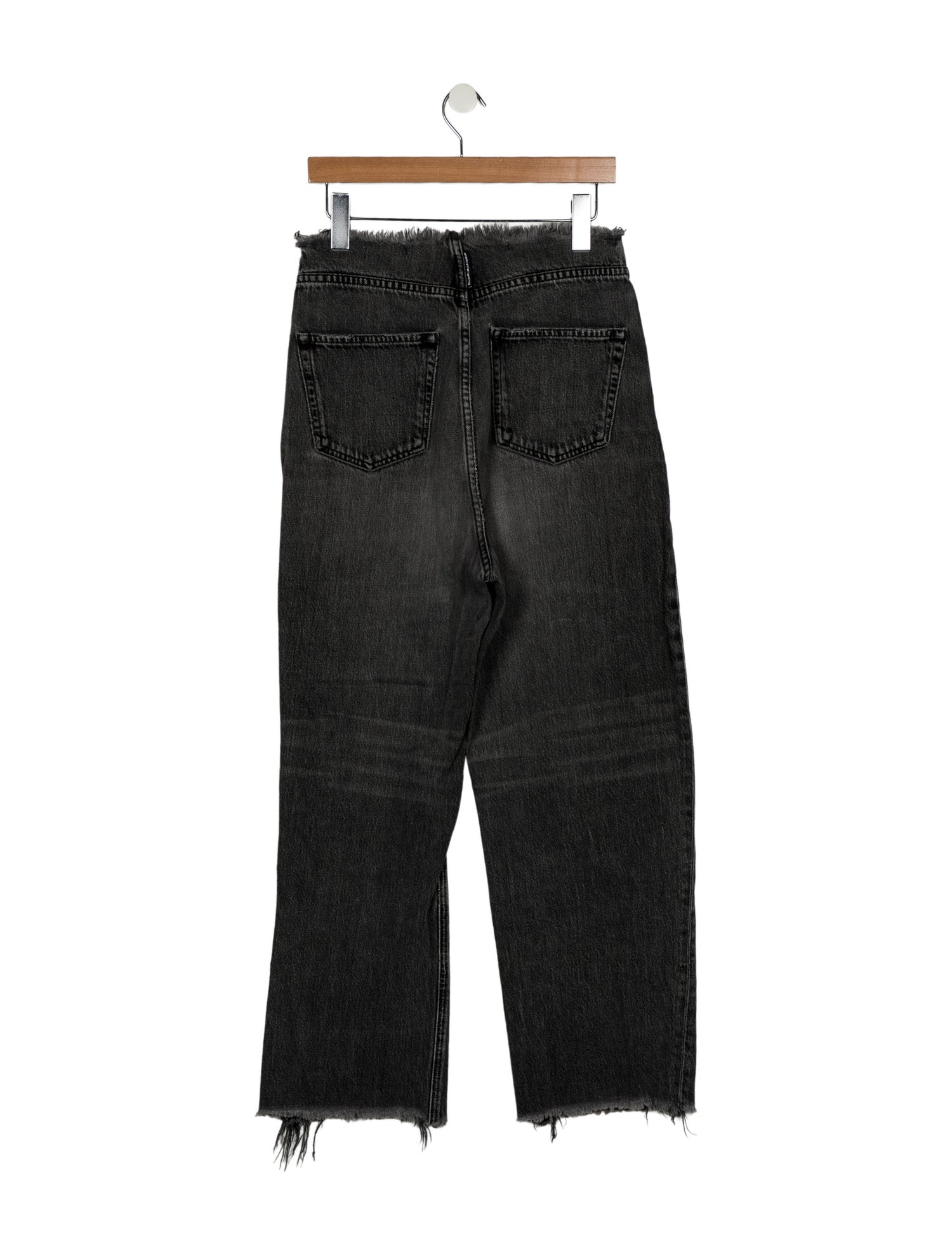 Alexander Wang High-Rise Wide Leg Jeans