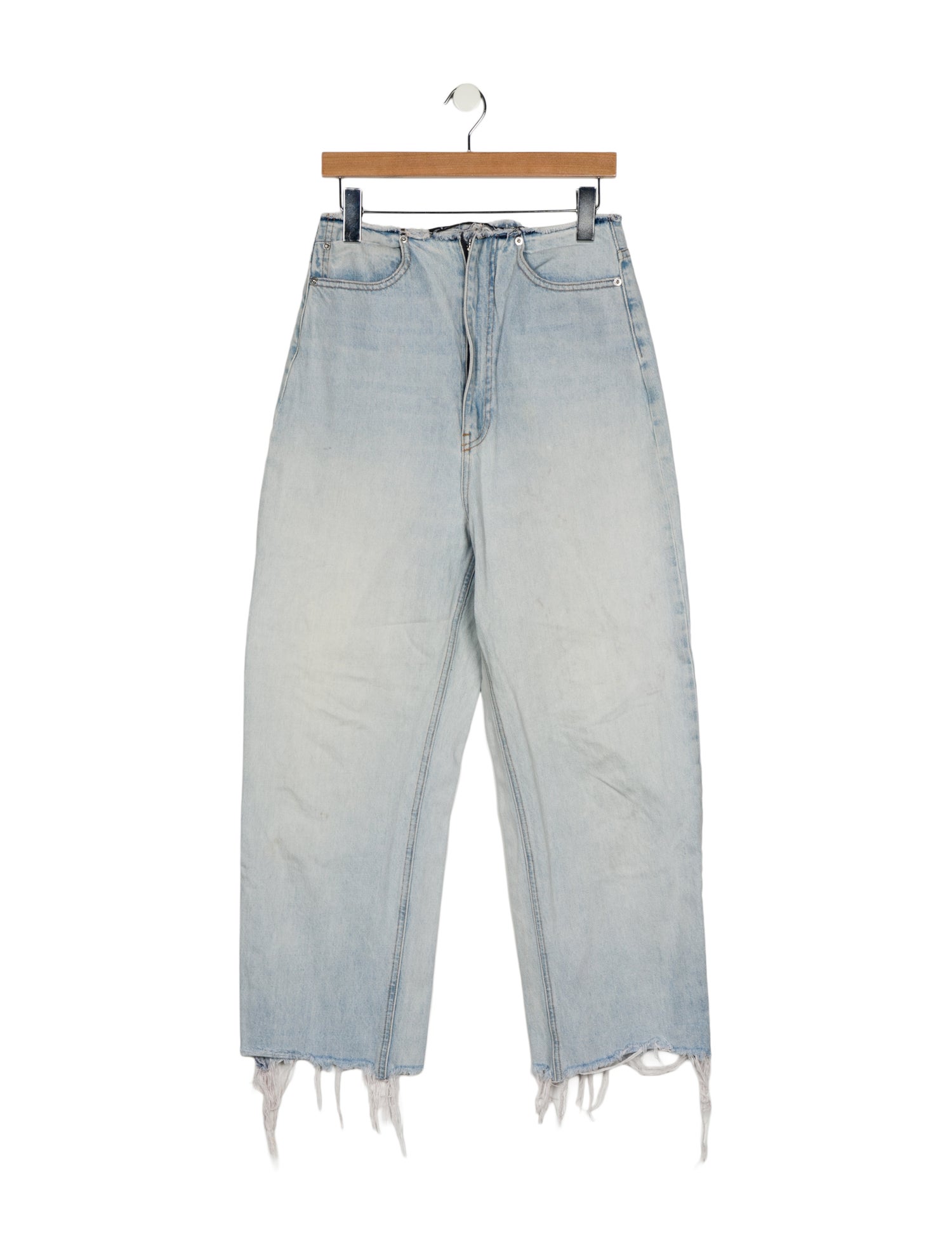 Alexander Wang High-Rise Wide Leg Jeans