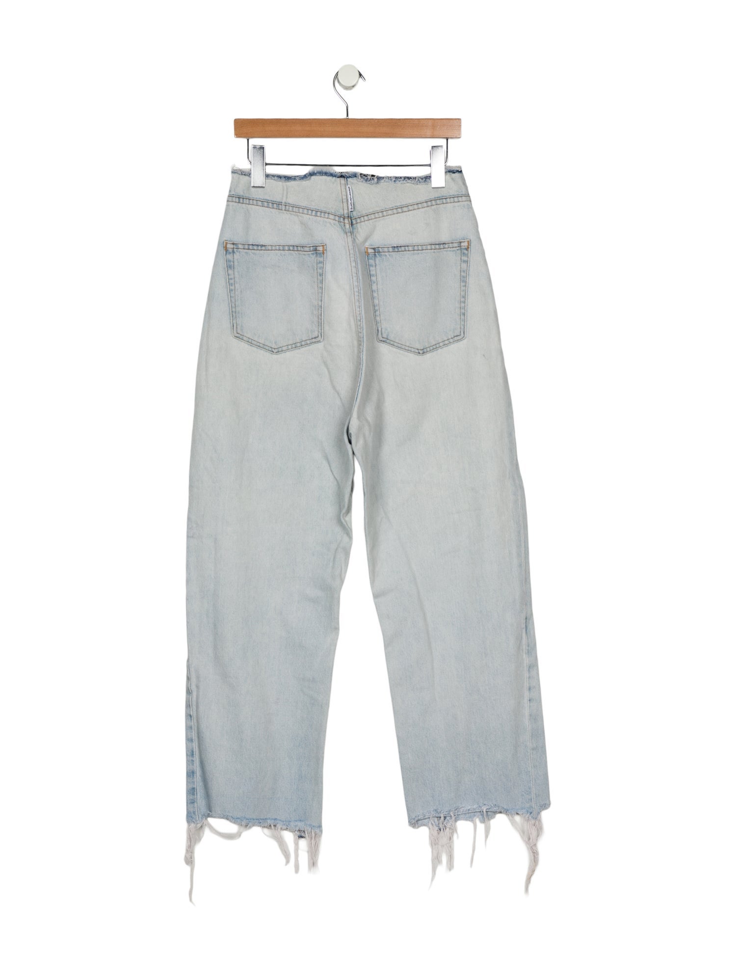 Alexander Wang High-Rise Wide Leg Jeans