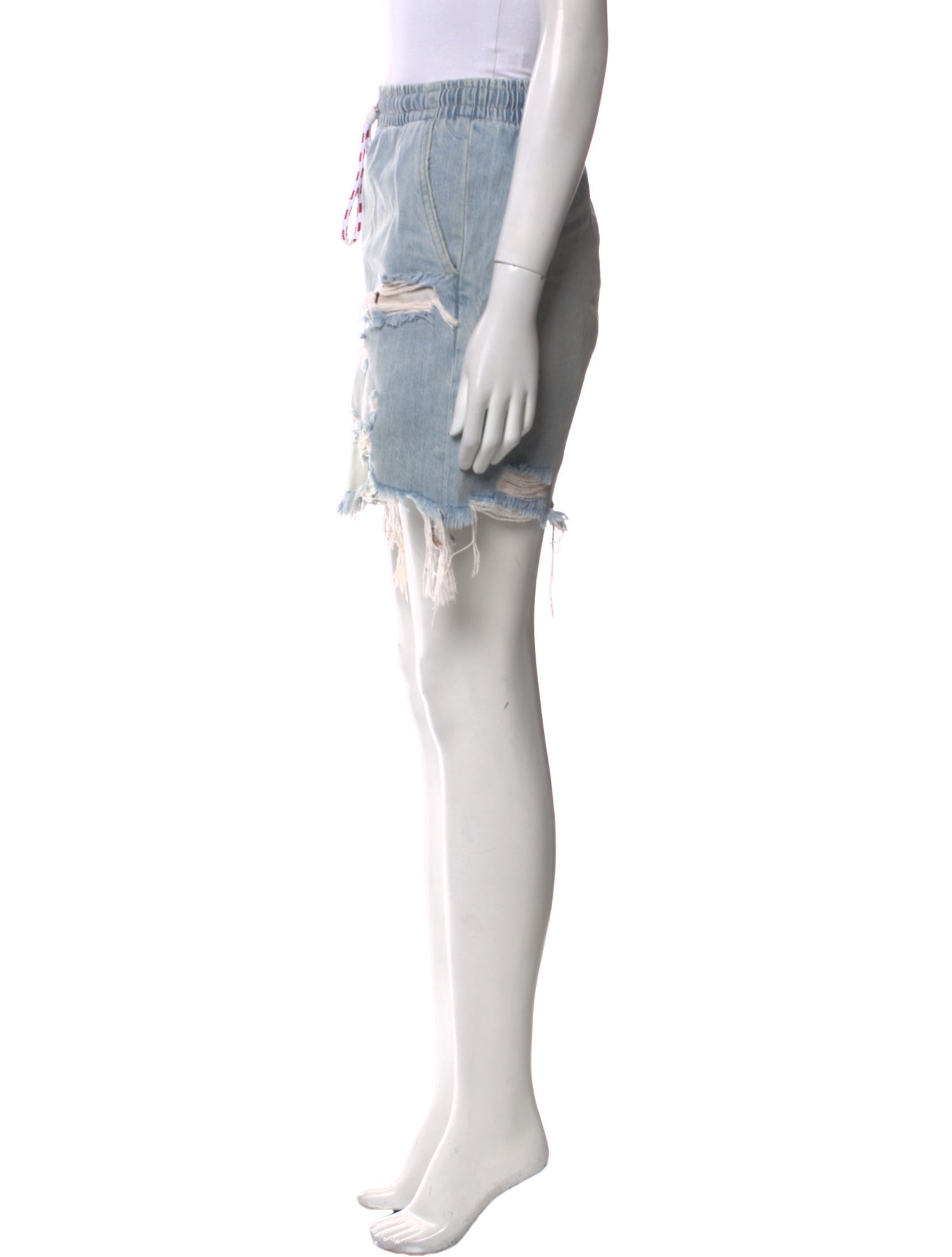 Denim x Alexander Wang Knee-Length Shorts