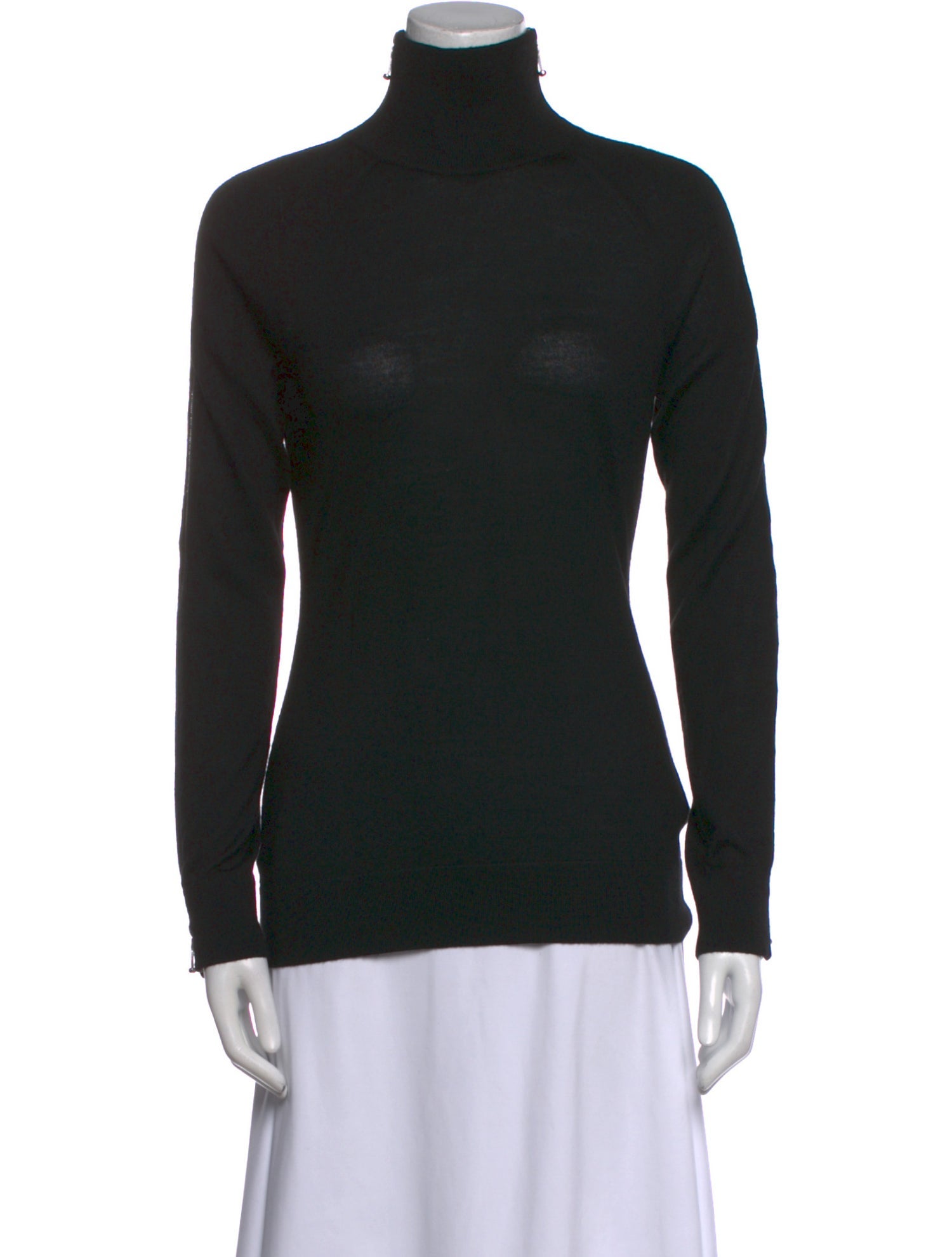 Alexander Wang Merino Wool Turtleneck Sweatshirt