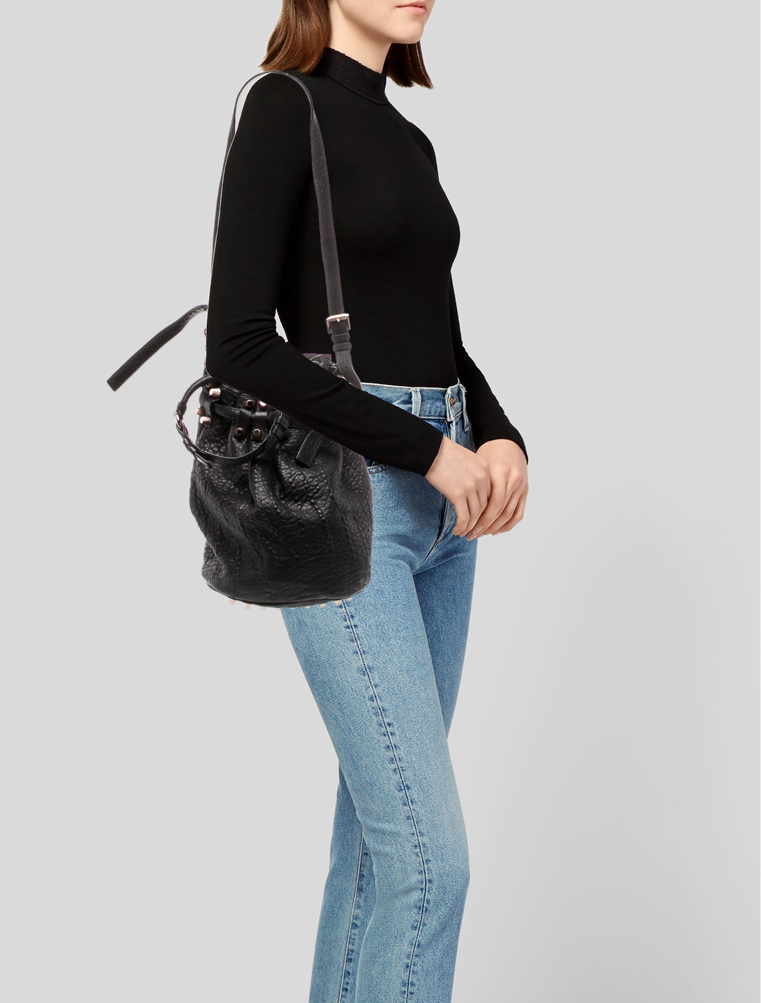 Alexander Wang Leather Bucket Bag