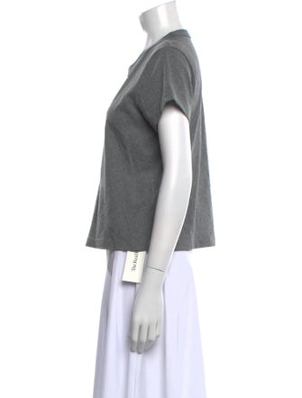 Alexander Wang Crew Neck Short Sleeve T-Shirt