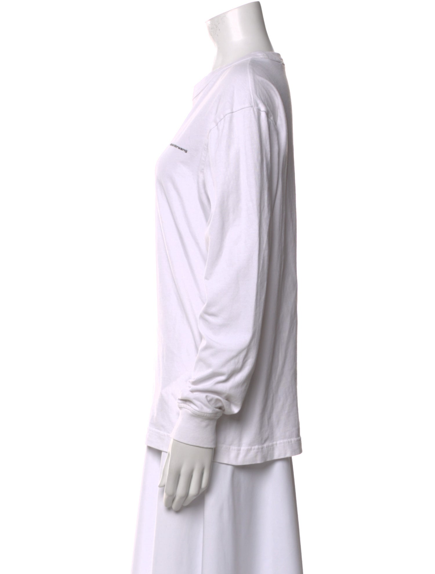 Alexander Wang Crew Neck Long Sleeve Sweatshirt