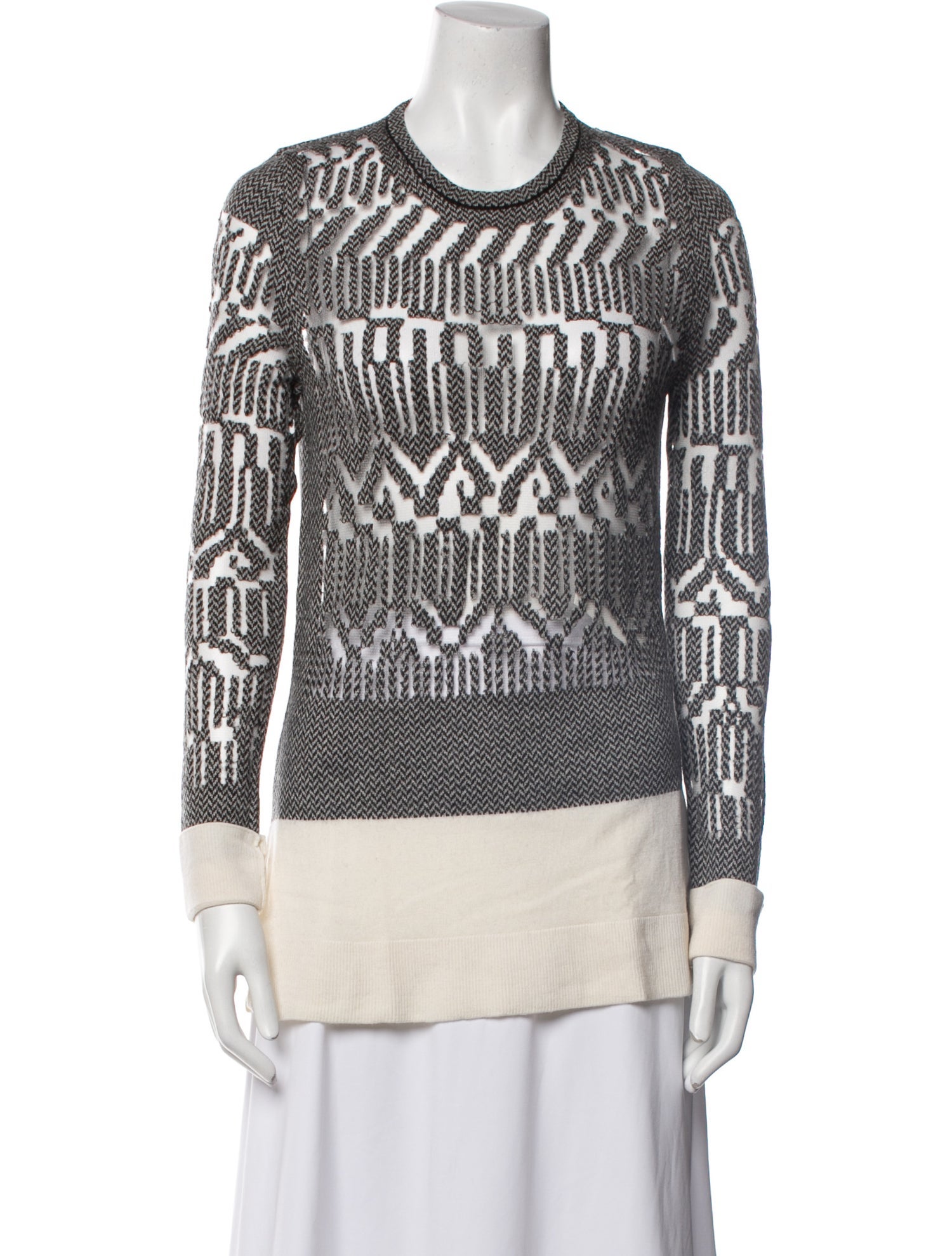 Alexander Wang Wool Printed Sweater