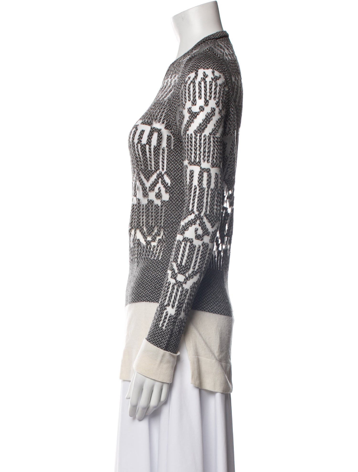 Alexander Wang Wool Printed Sweater