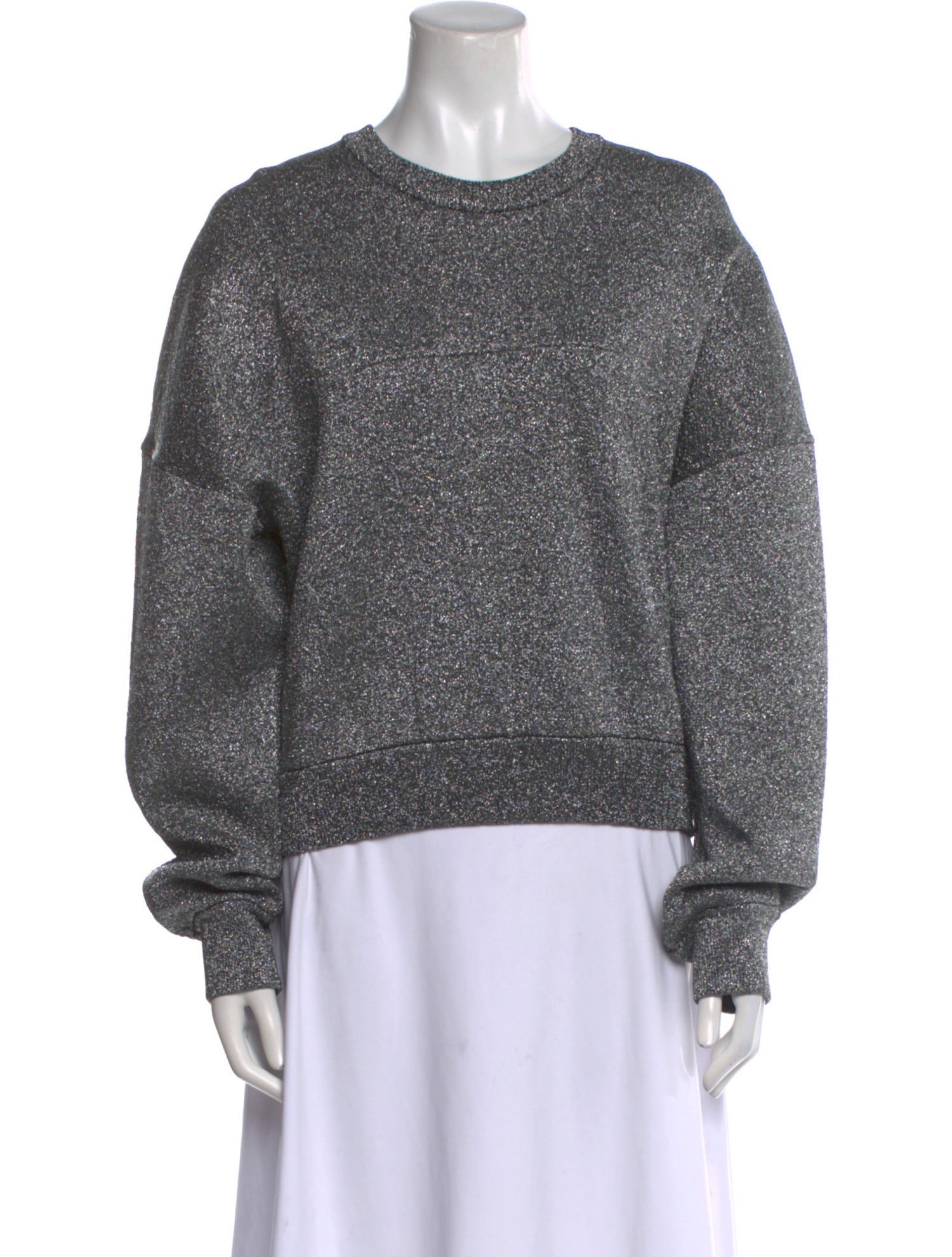 Alexander Wang Crew Neck Long Sleeve Sweatshirt