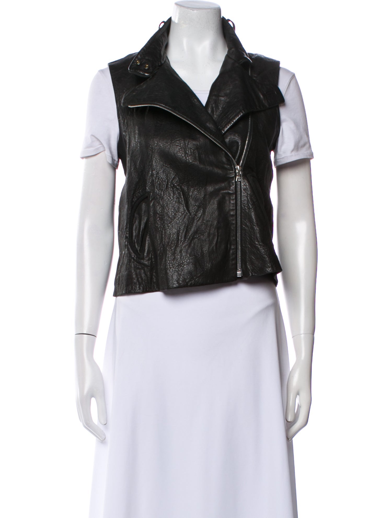 Alexander Wang Leather Biker Jacket