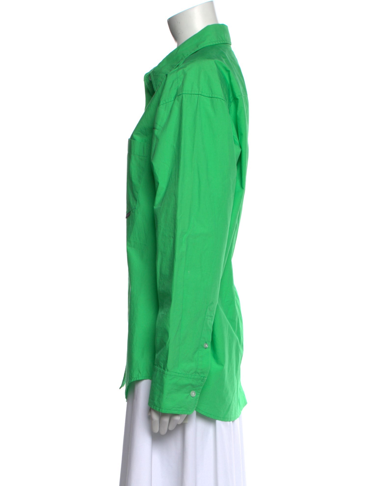 Alexander Wang Long Sleeve Button-Up Top