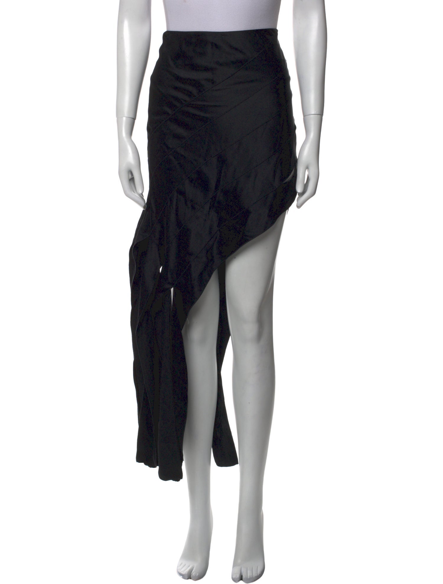 Alexander Wang Silk Midi Length Skirt