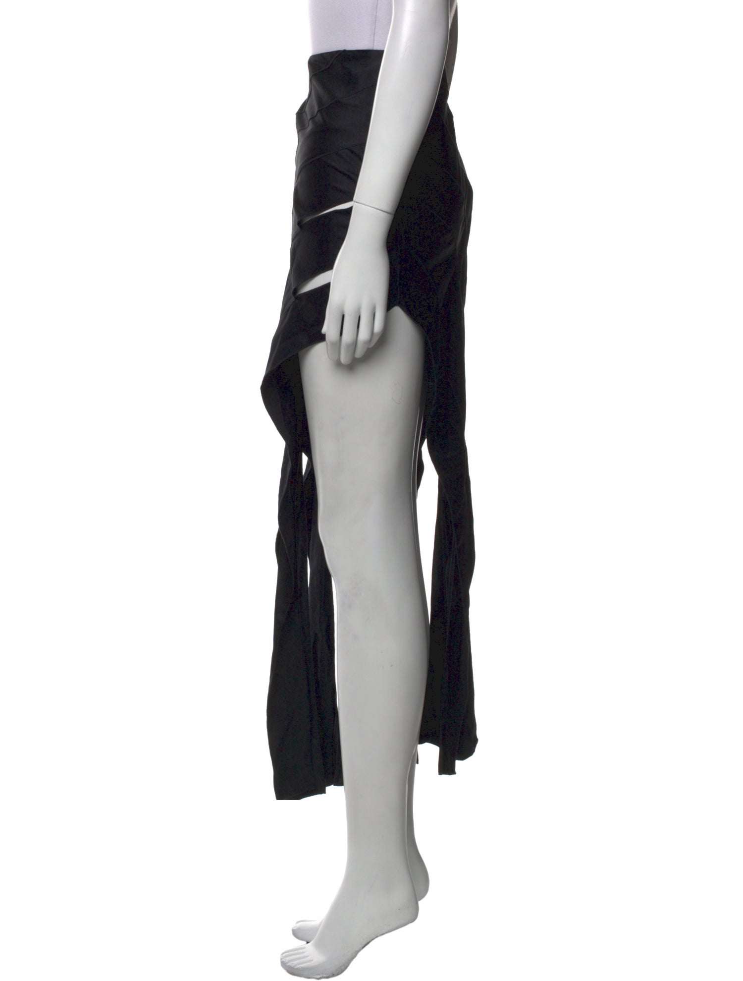 Alexander Wang Silk Midi Length Skirt