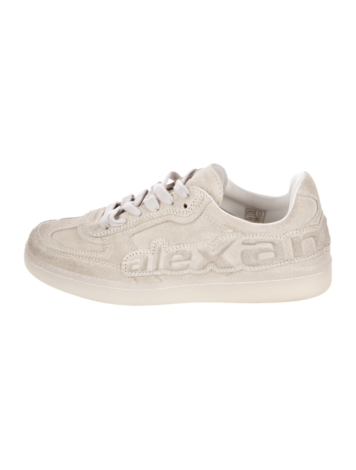 Alexander Wang Suede Printed Athletic Sneakers