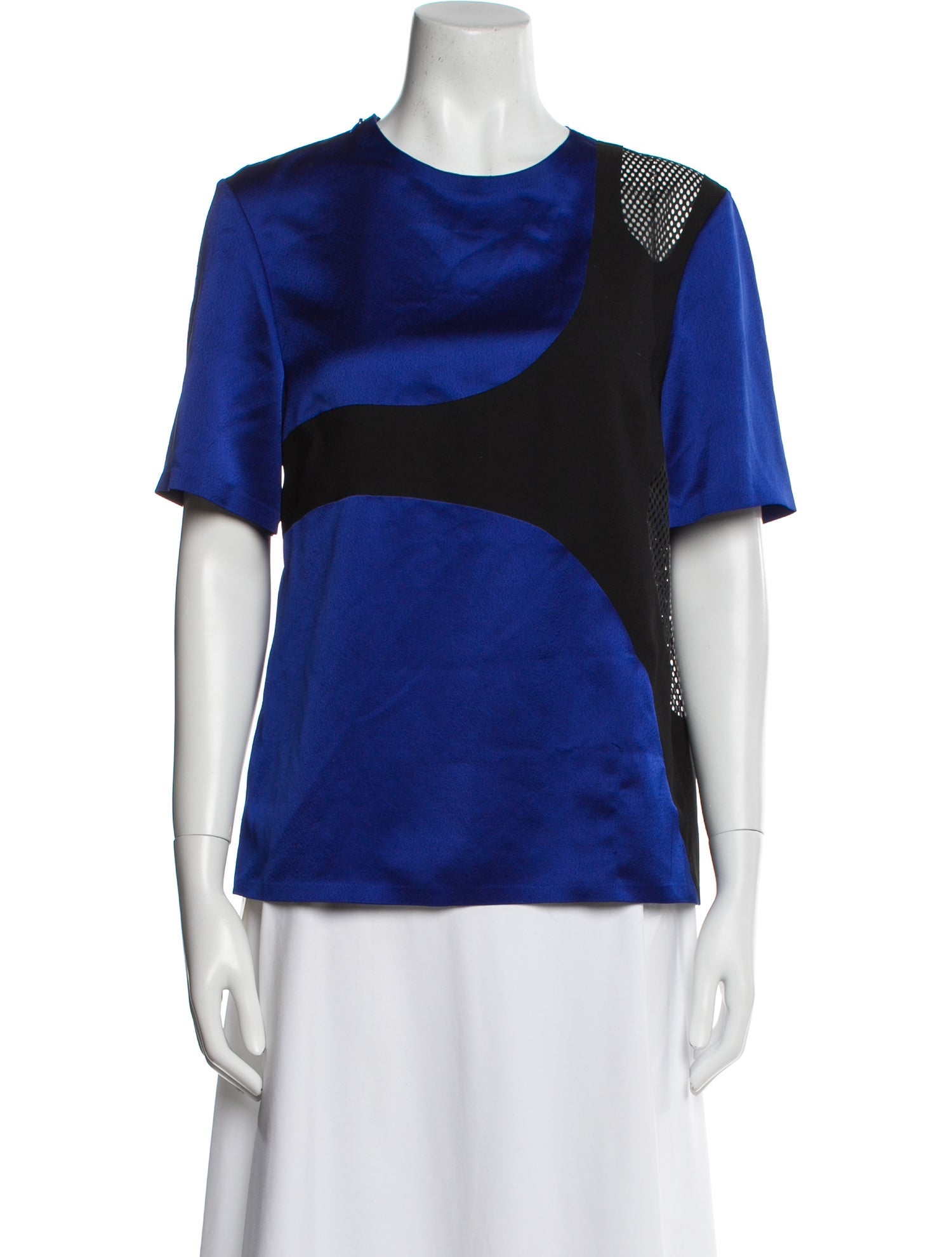 Alexander Wang Scoop Neck Short Sleeve T-Shirt