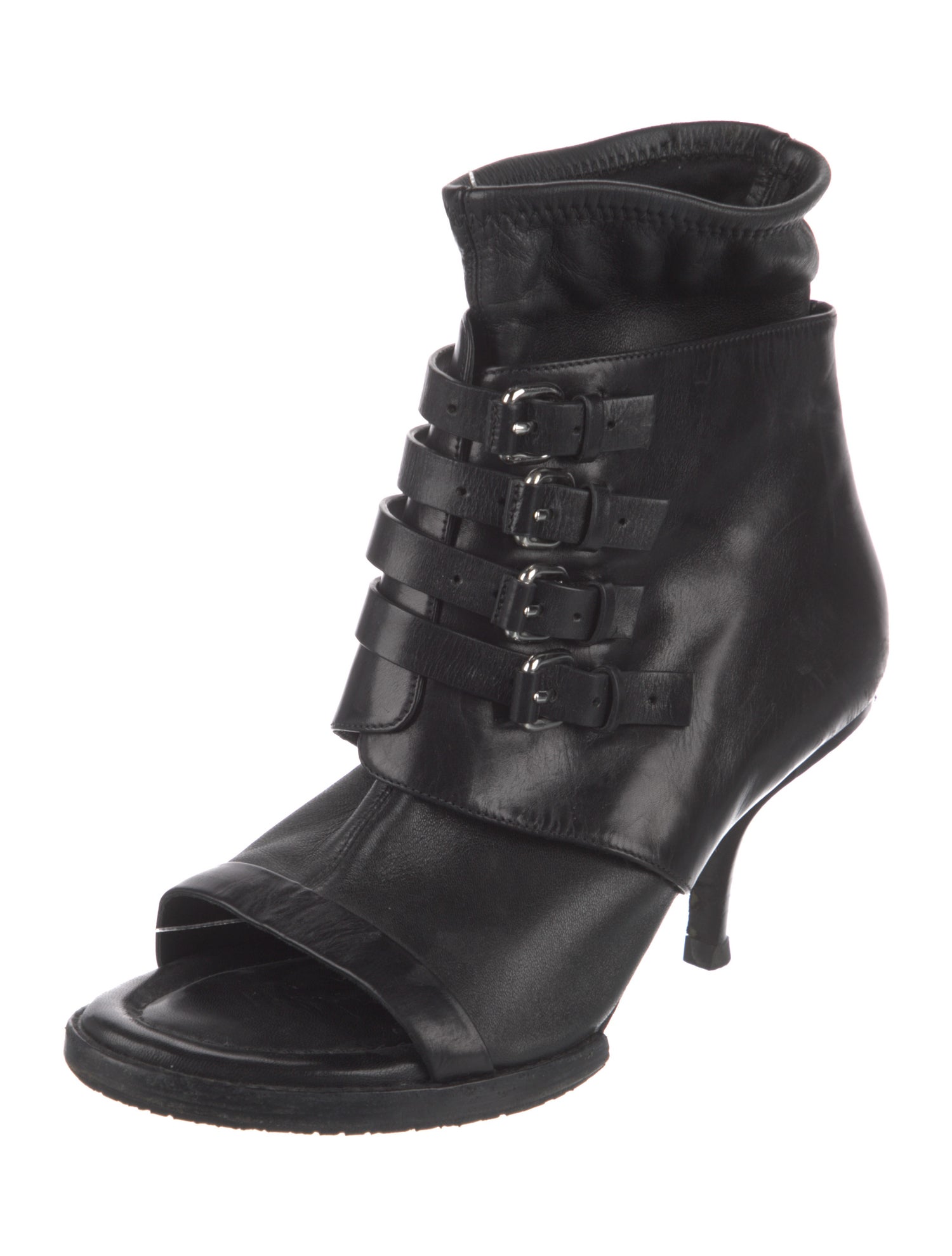 Alexander Wang Leather Gladiator Sandals