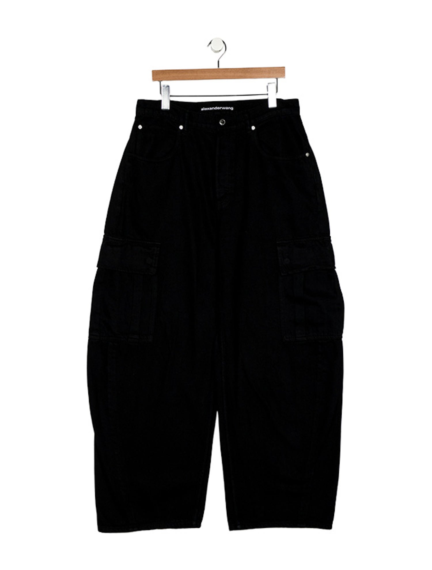 Alexander Wang High-Rise Wide Leg Jeans