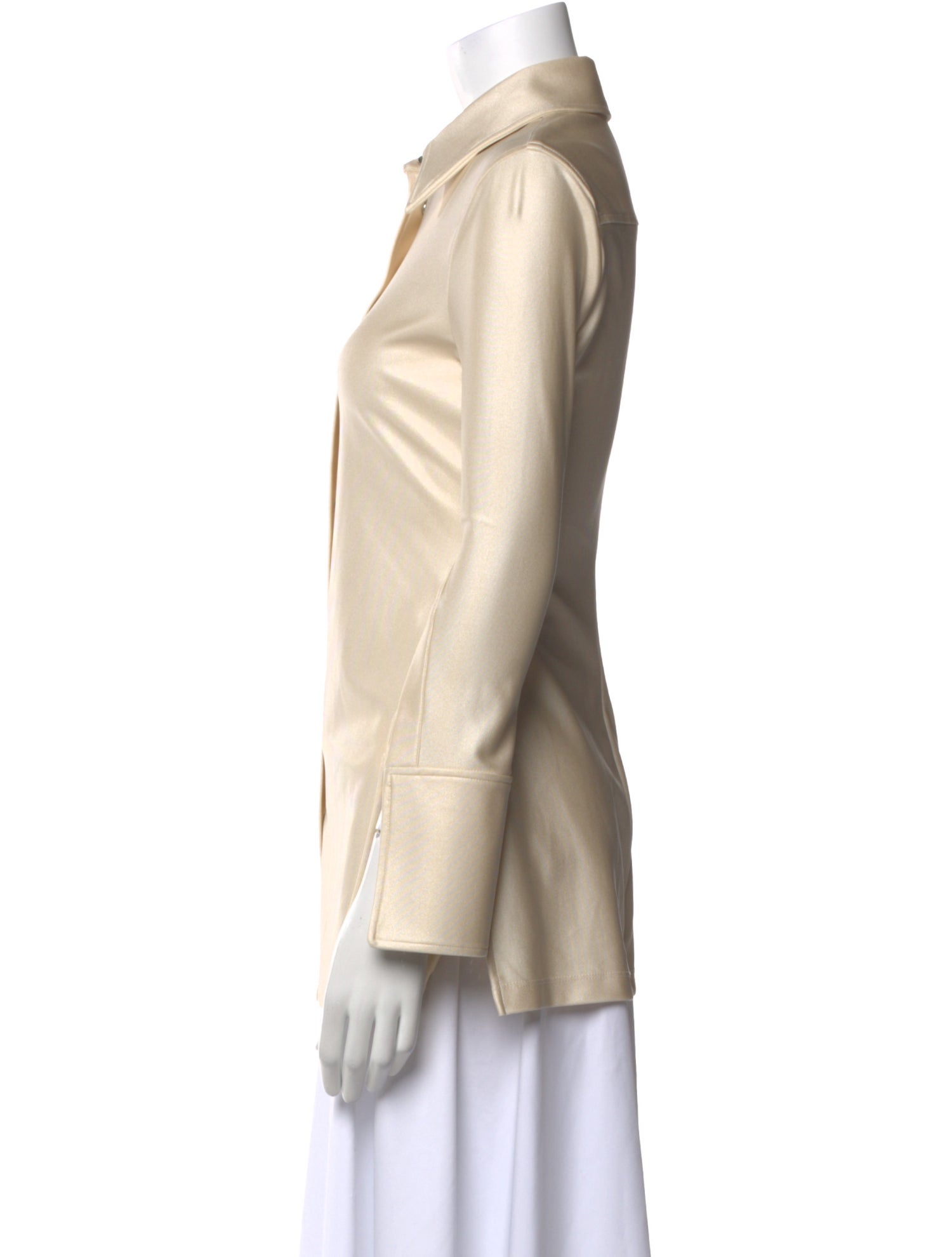 Alexander Wang Long Sleeve Button-Up Top