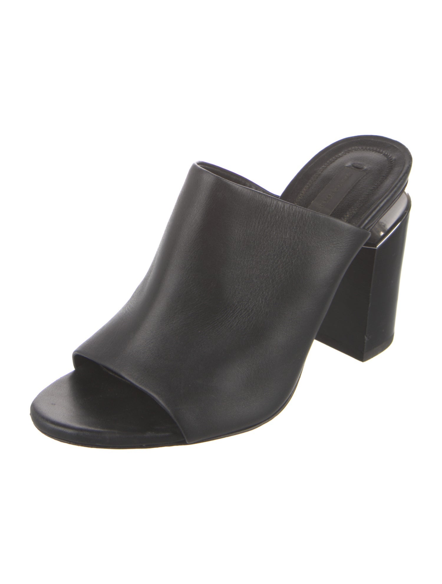 Alexander Wang Leather Slides