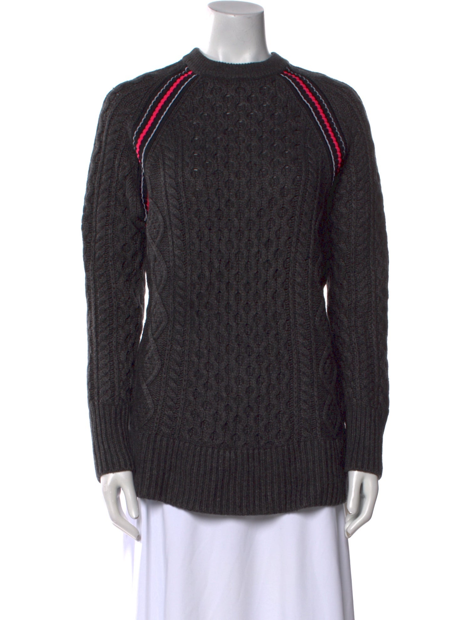 Alexander Wang Merino Wool Crew Neck Sweater