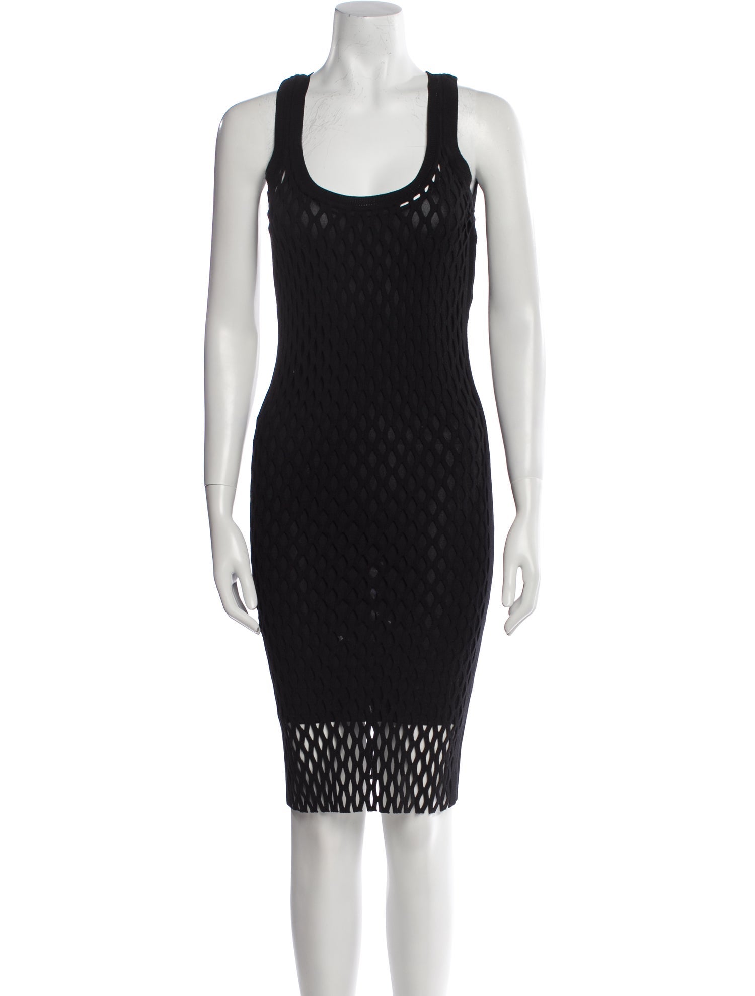 Alexander Wang Striped Knee-Length Dress