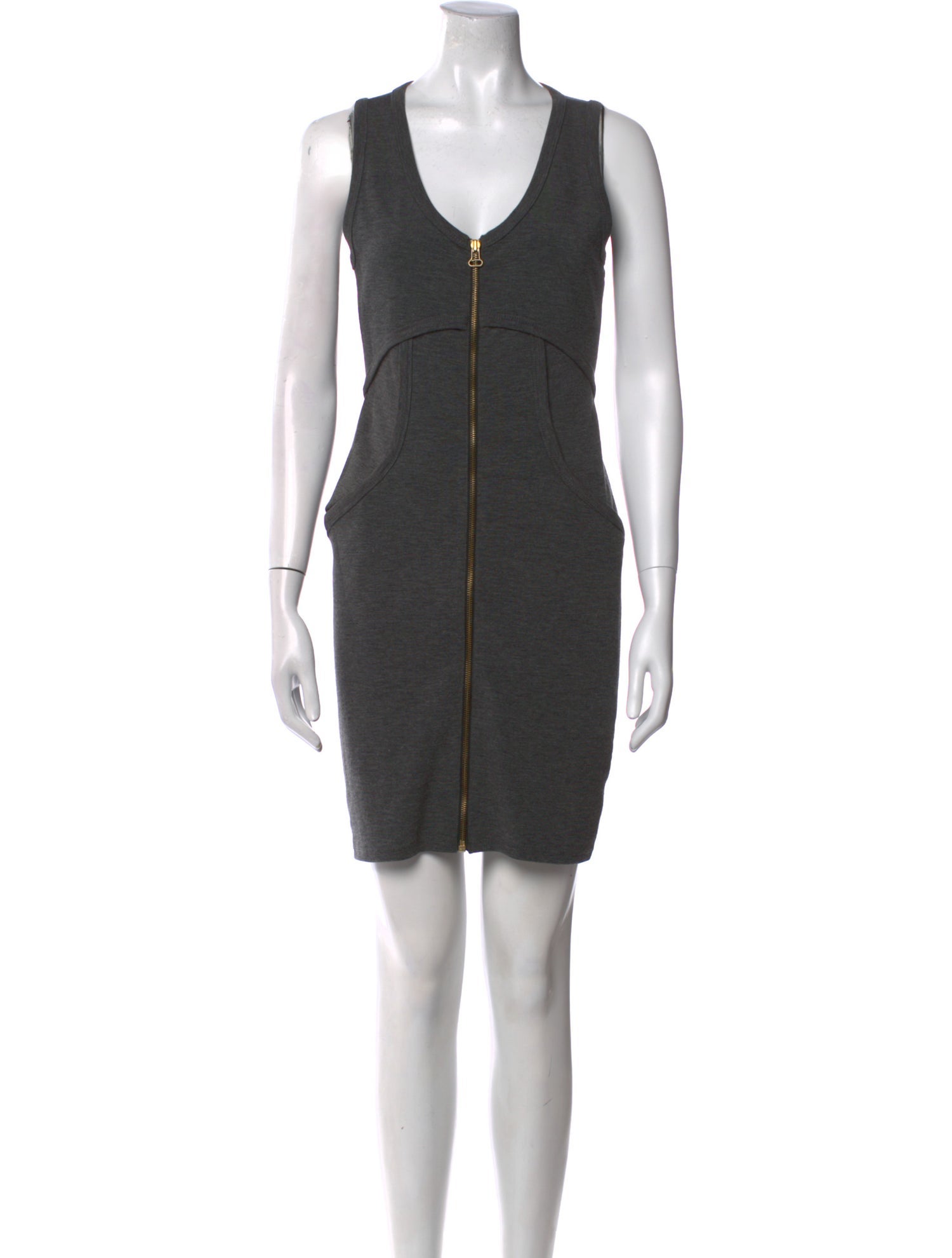 Alexander Wang V-Neck Mini Dress