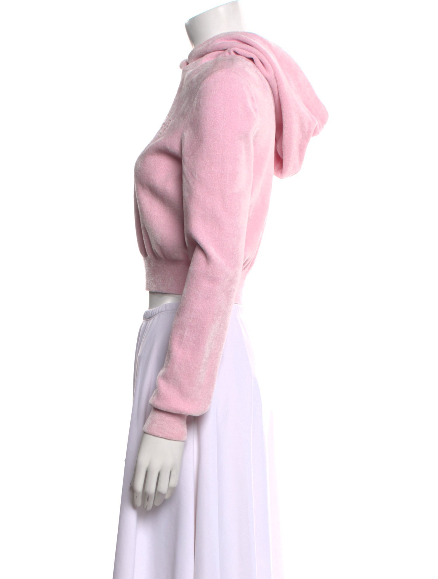 Alexanderwang.T Mock Neck Long Sleeve Sweatshirt