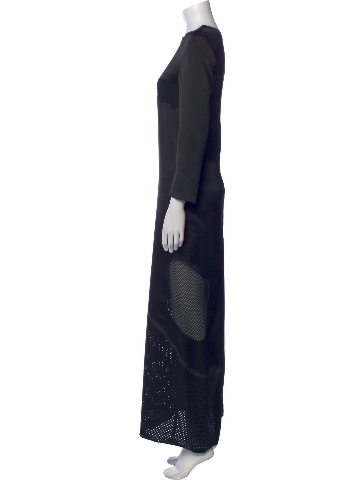 Alexander Wang Crew Neck Long Dress