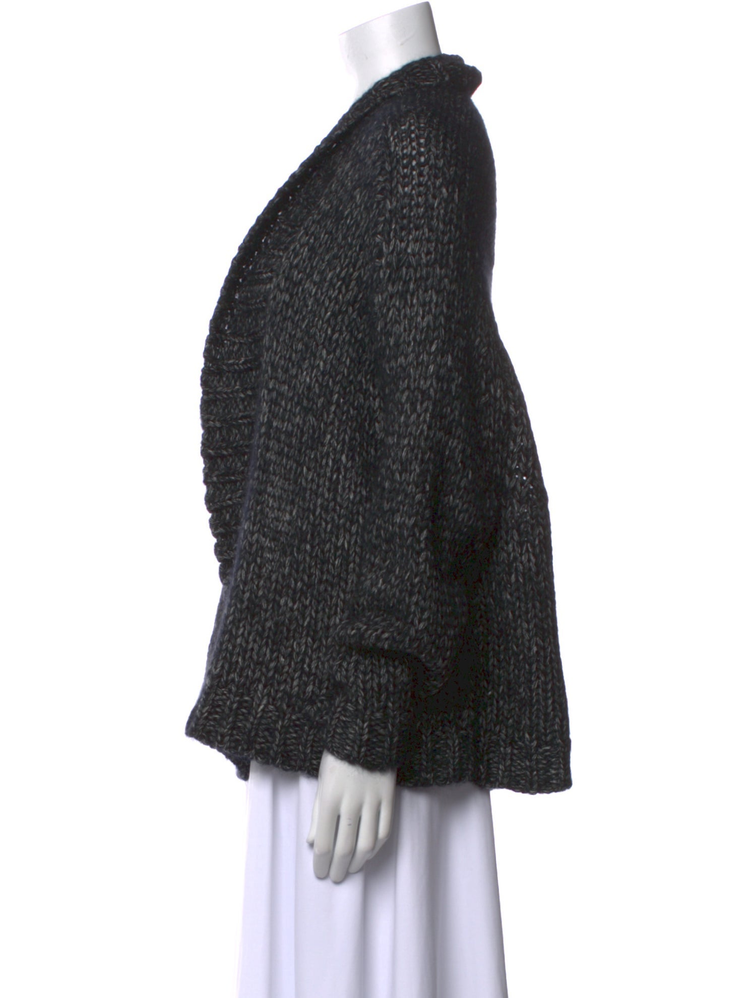 Alexander Wang Mohair Open Front Sweater