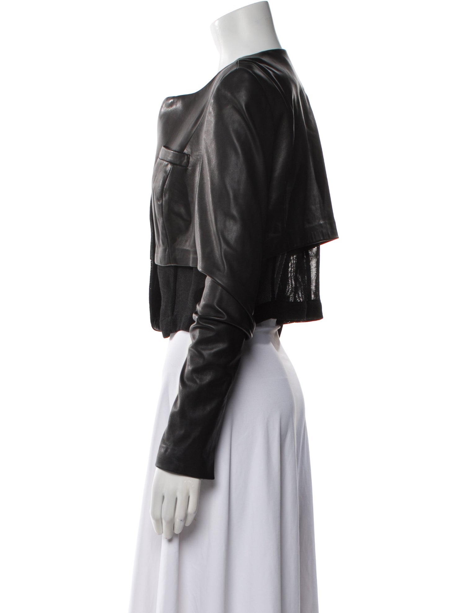 Alexander Wang Leather Biker Jacket